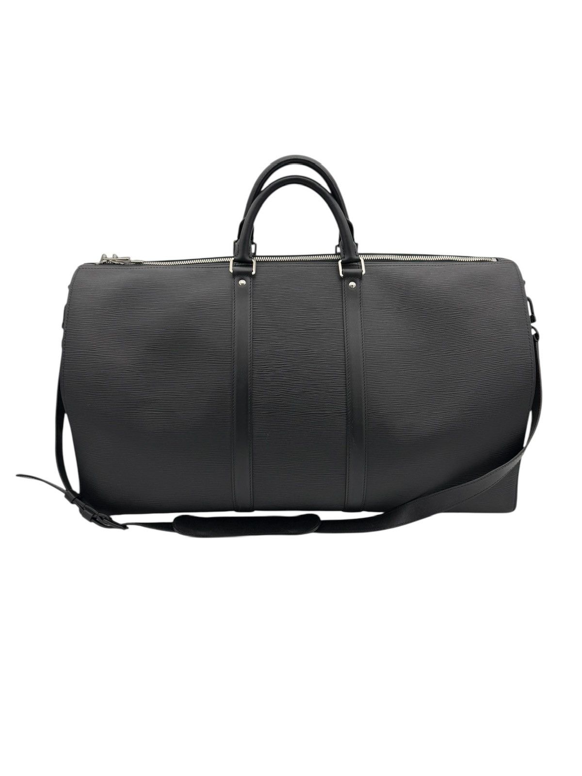 Louis Vuitton × Supreme 2017 Louis Vuitton Supreme Keepall Bandouliere 55 Epi Bag Size ONE SIZE - 2 Thumbnail