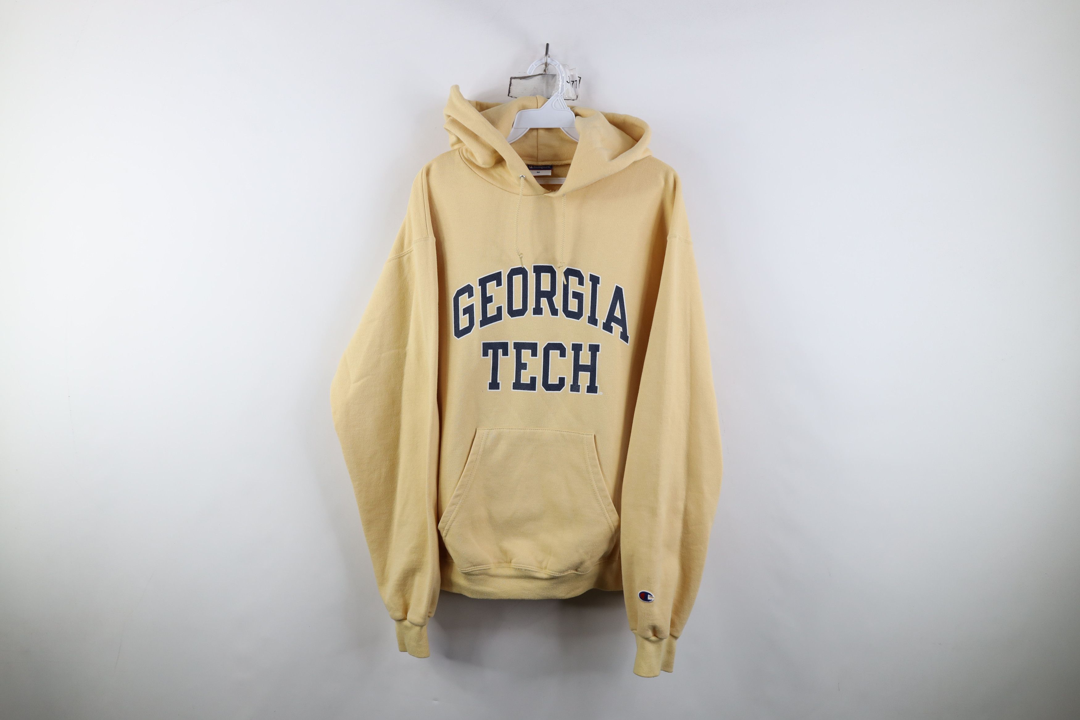 Champion Vintage Champion Georgia Tech University Hoodie Sweatshirt Size US M / EU 48-50 / 2 - 1 Thumbnail