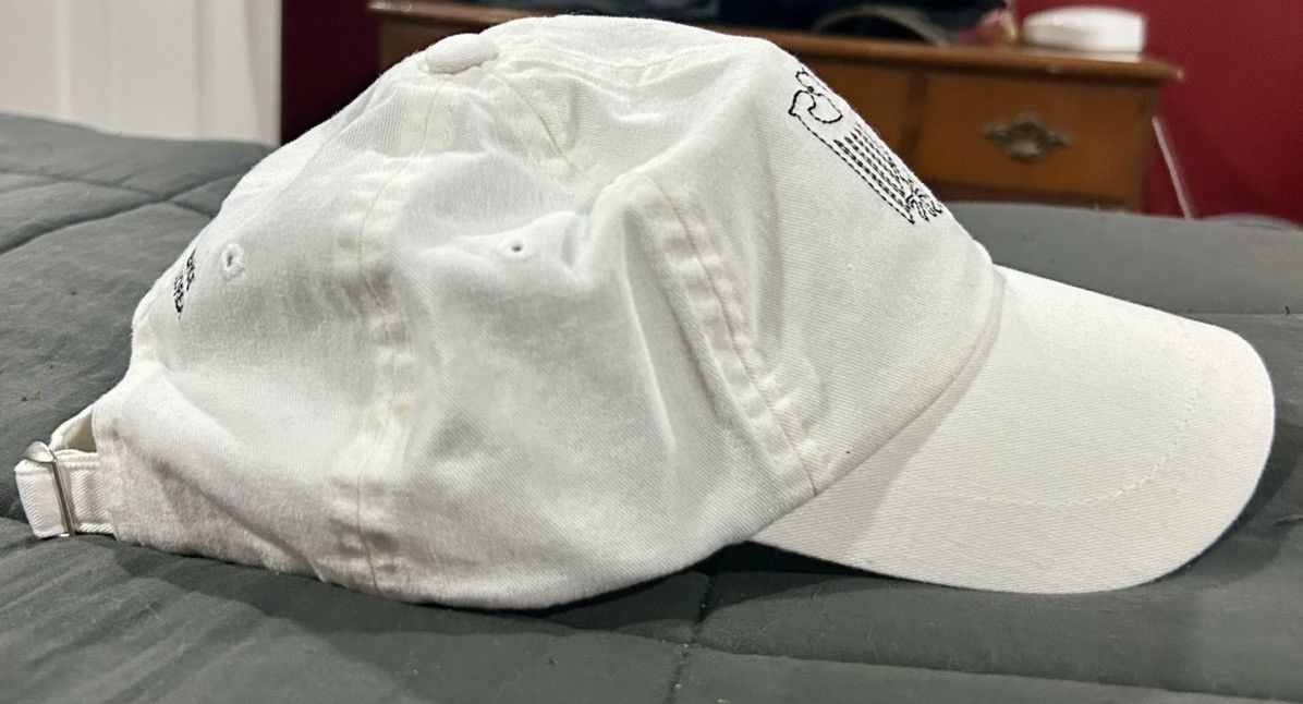 Yeezy Yeezy Vultures Korea Exclusive Strap Back Hat "White" Size ONE SIZE - 3 Thumbnail