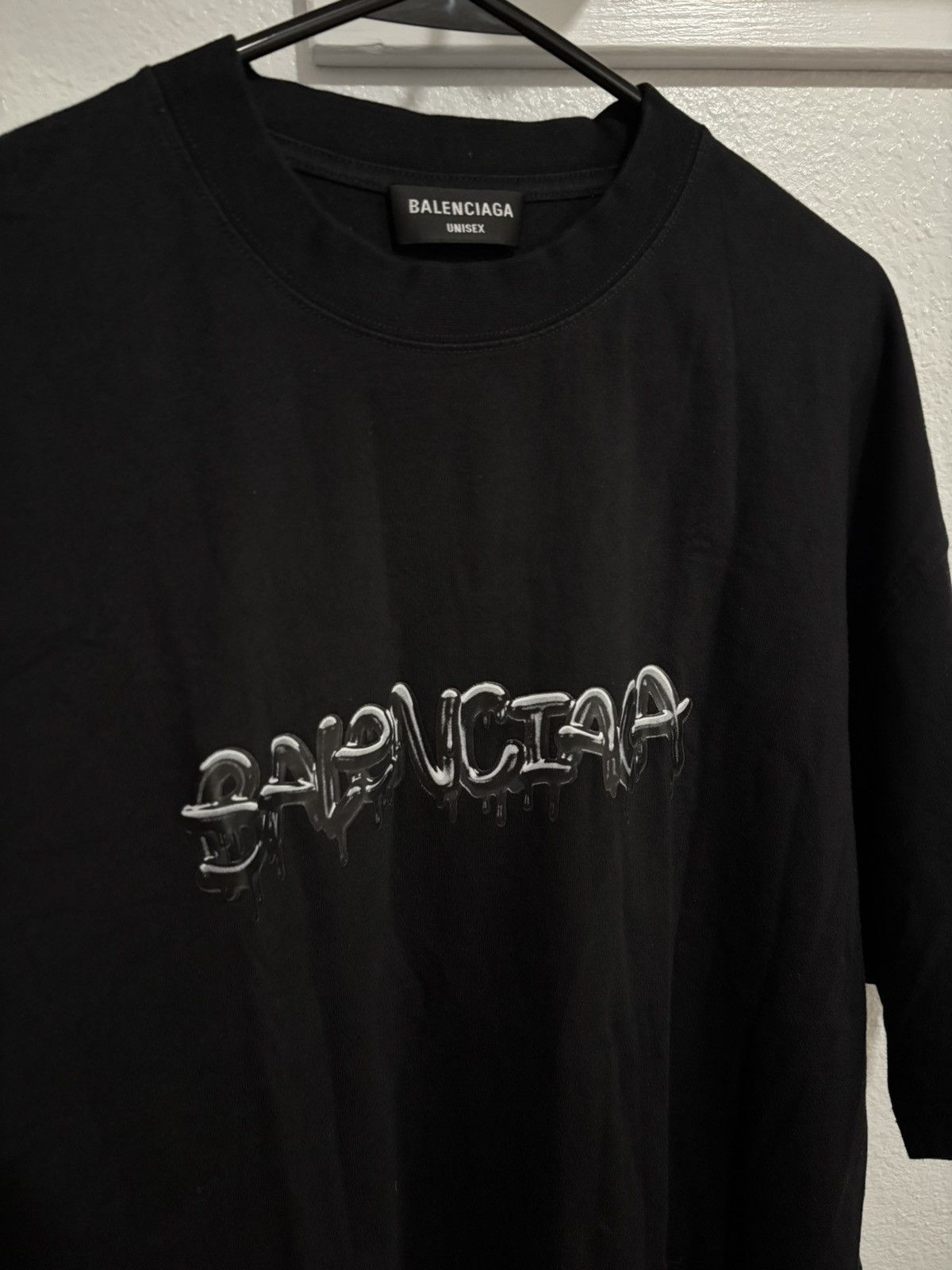 Balenciaga Balenciaga black logo shirt Disney lettering Size US L / EU 52-54 / 3 - 3 Thumbnail