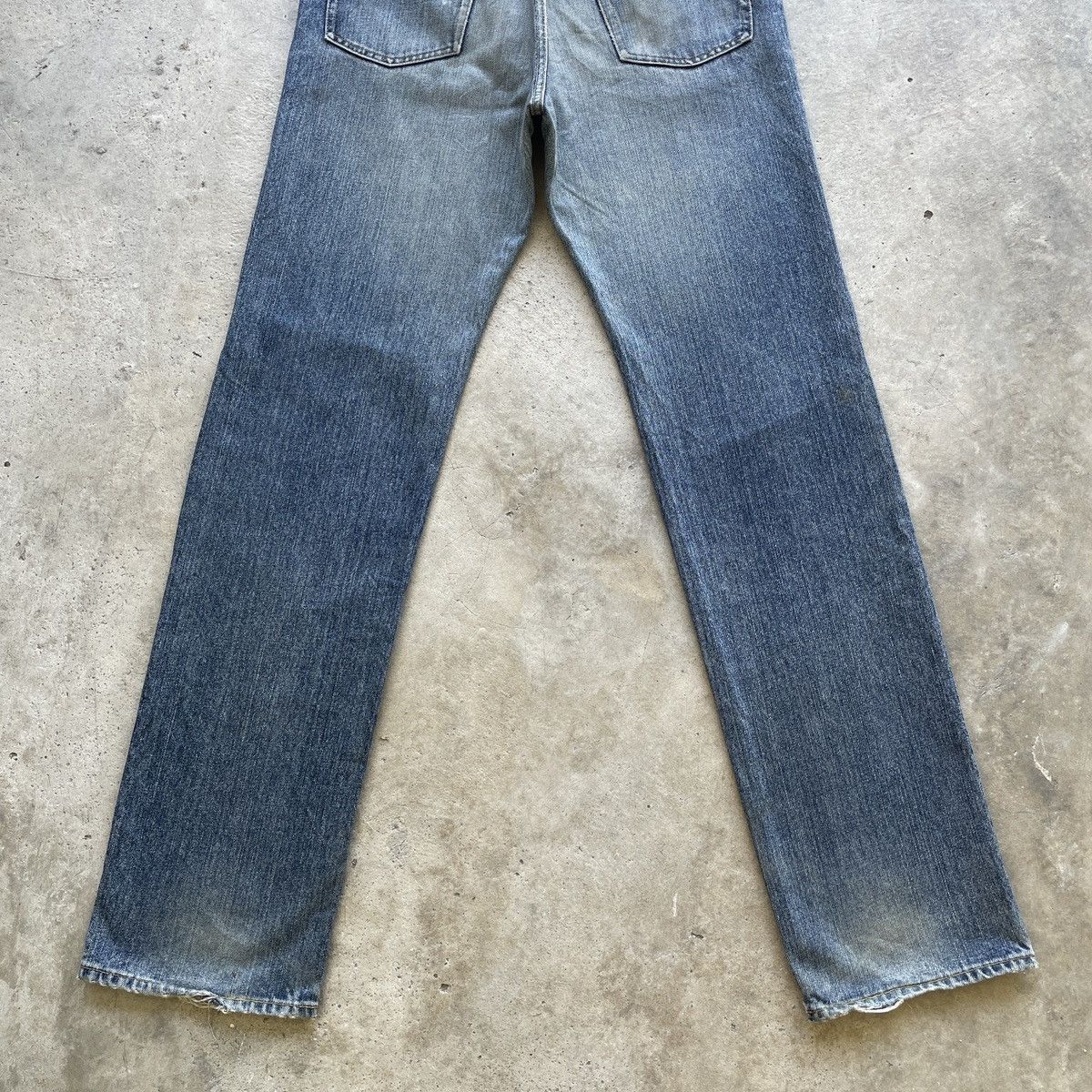 Japanese Brand Vintage Japanese Distressed Jeans Denim Faded Pants W32 Size US 32 / EU 48 - 8 Thumbnail