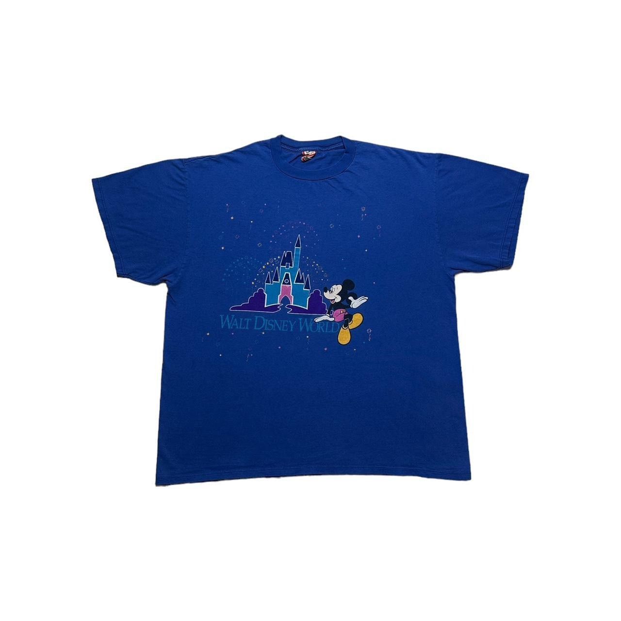 Disney Vintage Mickey Walt Disney World Castle T-Shirt Size US XL / EU 56 / 4 - 1 Thumbnail