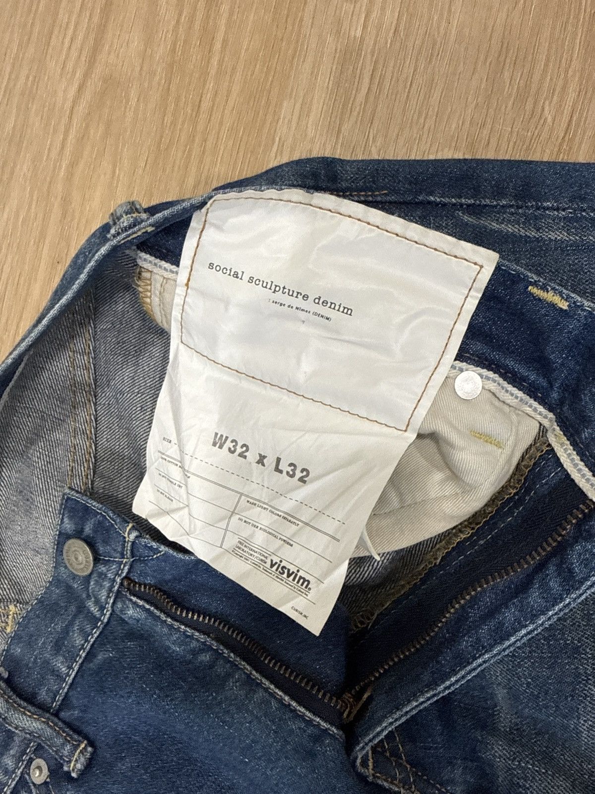 Visvim Visvim Social Sculpture denim 03d5 Size US 32 / EU 48 - 4 Thumbnail