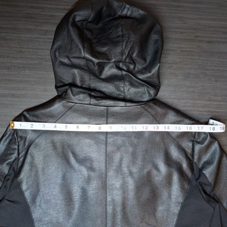 Guess Guess Faux Leather Hooded Motorcycle Jacket Women's Size XL Size XL / US 12-14 / IT 48-50 - 8 Thumbnail