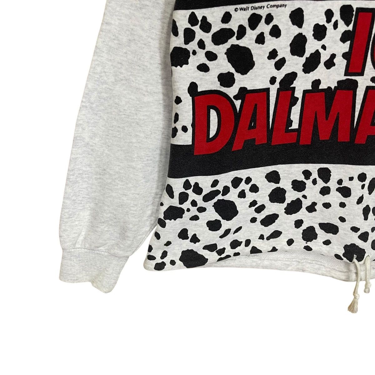 Disney × Japanese Brand × Vintage Vintage 90s 101 Dalmatian Dog Theme Graphic Pullover Hoodie Size US L / EU 52-54 / 3 - 6 Thumbnail
