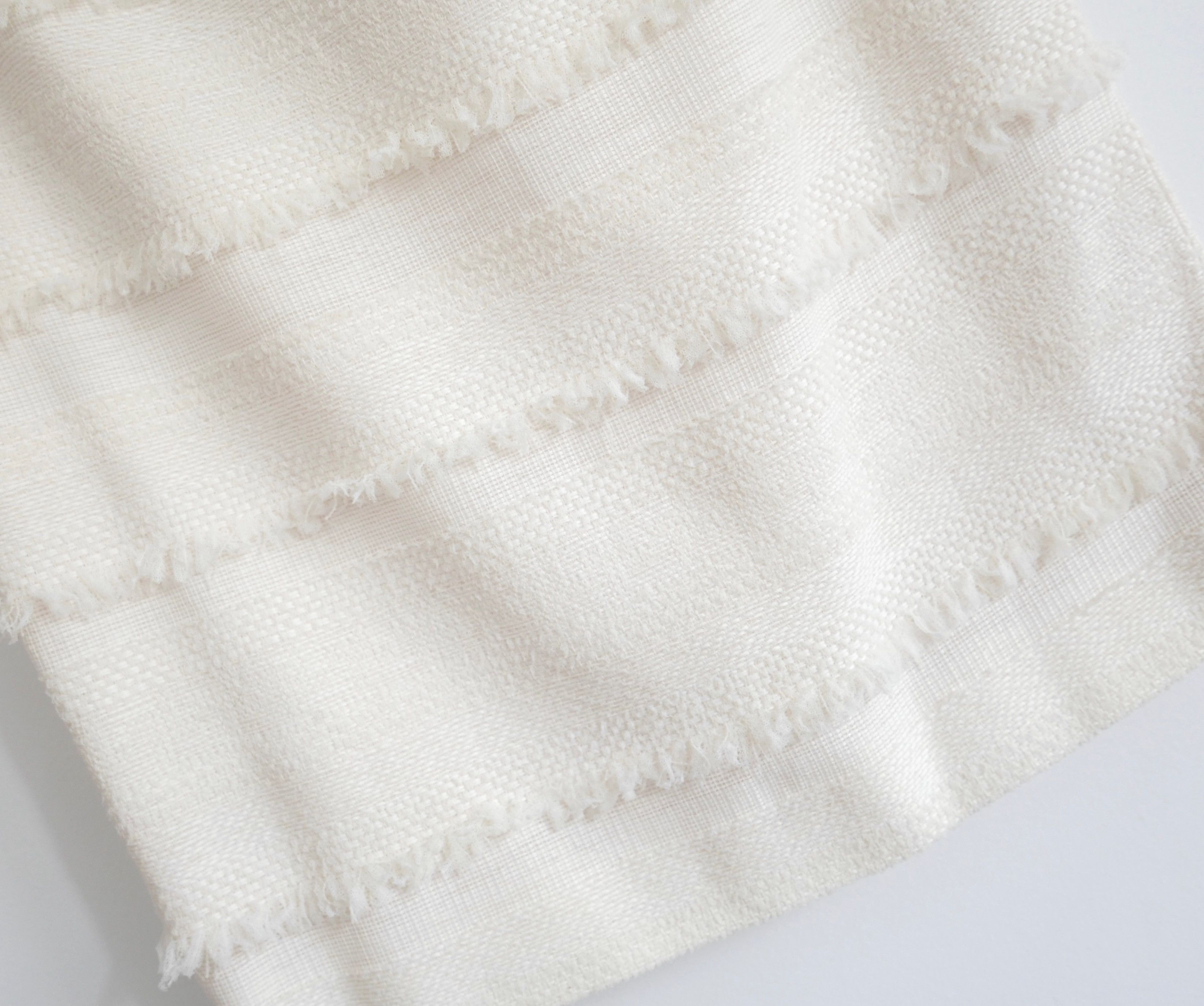 Chanel Chanel Spring 2008 Cream Fantasy Tweed Skirt Size 27" / US 4 / IT 40 - 2 Thumbnail