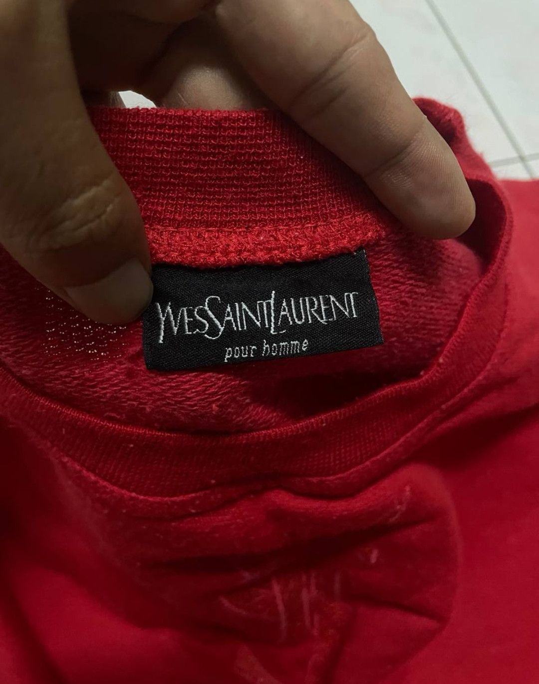 Yves Saint Laurent Vintage yves Saint Lauren sweatshirt embroidered Size US S / EU 44-46 / 1 - 6 Thumbnail