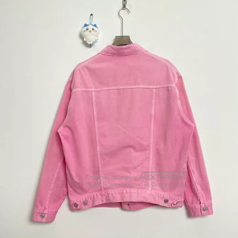 Balenciaga Balenciaga Pink Letter Logo Jeans Size 32 Size 4XL / US 24-26 - 2 Thumbnail