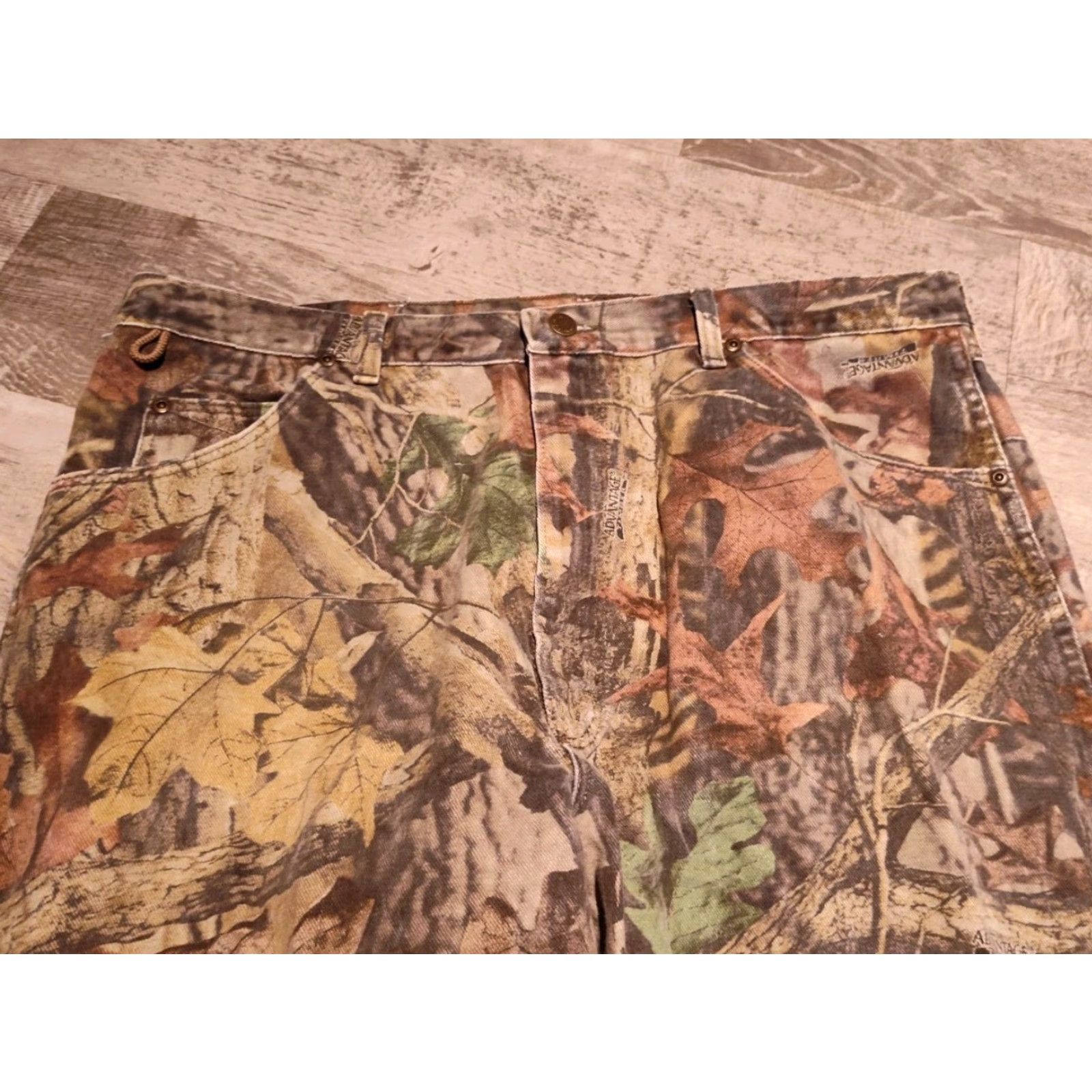 Wrangler Wrangler Pro Gear Jeans Mens 40x29 Camouflage Denim Outdoor Hunting 5-Pocket Regular Straight Brown Cotton Size US 40 / EU 56 - 4 Thumbnail