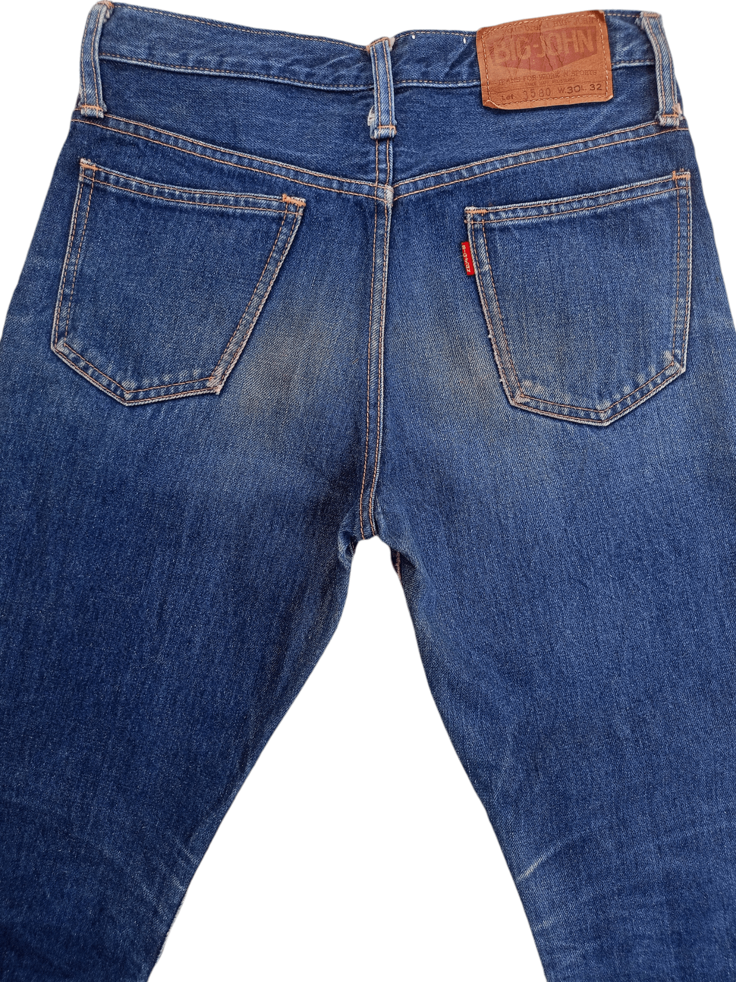Big John × Vintage BIG JOHN Distressed Vintage Streetwear Denim Size US 30 / EU 46 - 20 Thumbnail