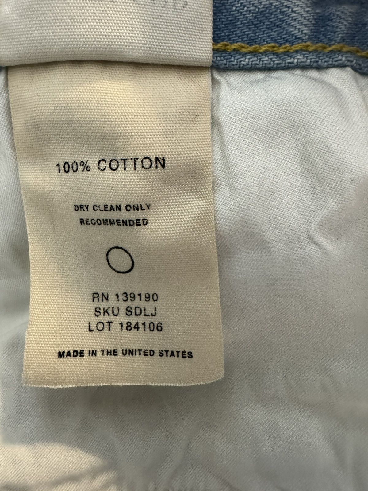 Fear of God Distressed Denim Zipped Hem Denim Size US 36 / EU 52 - 14 Thumbnail