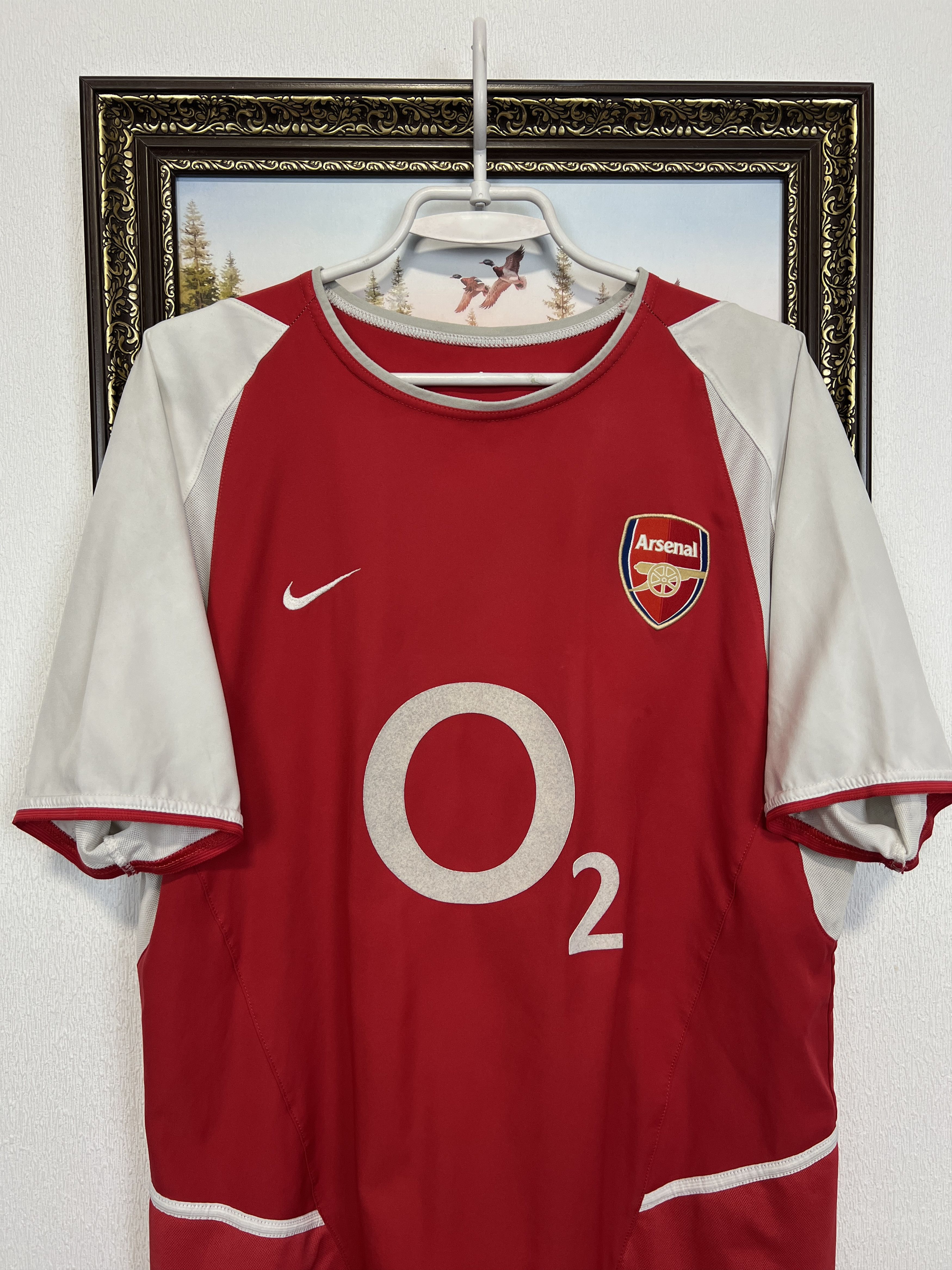 Nike Arsenal Home football shirt Soccer Jersey Trikot Gunners Size US M / EU 48-50 / 2 - 2 Thumbnail