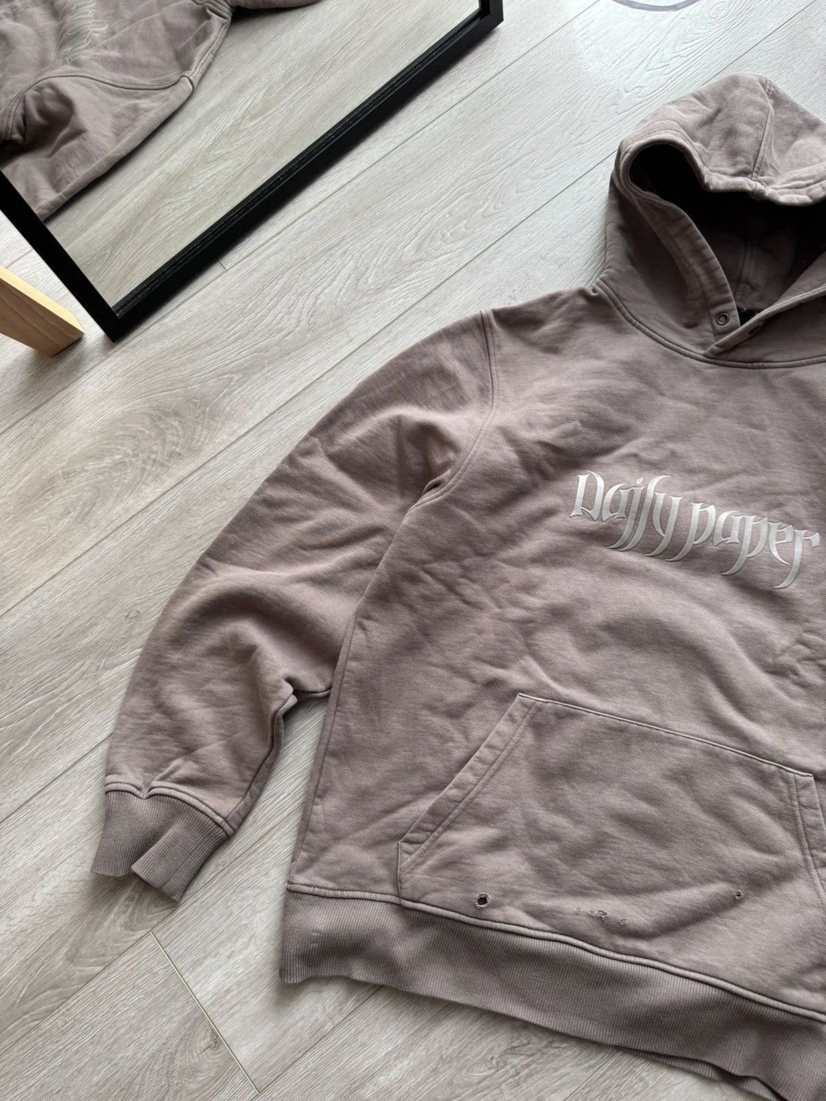 Daily Paper × Vintage DAILY PAPER VINTAGE CENTER LOGO OVERSIZE HOODIE Size US M / EU 48-50 / 2 - 2 Thumbnail