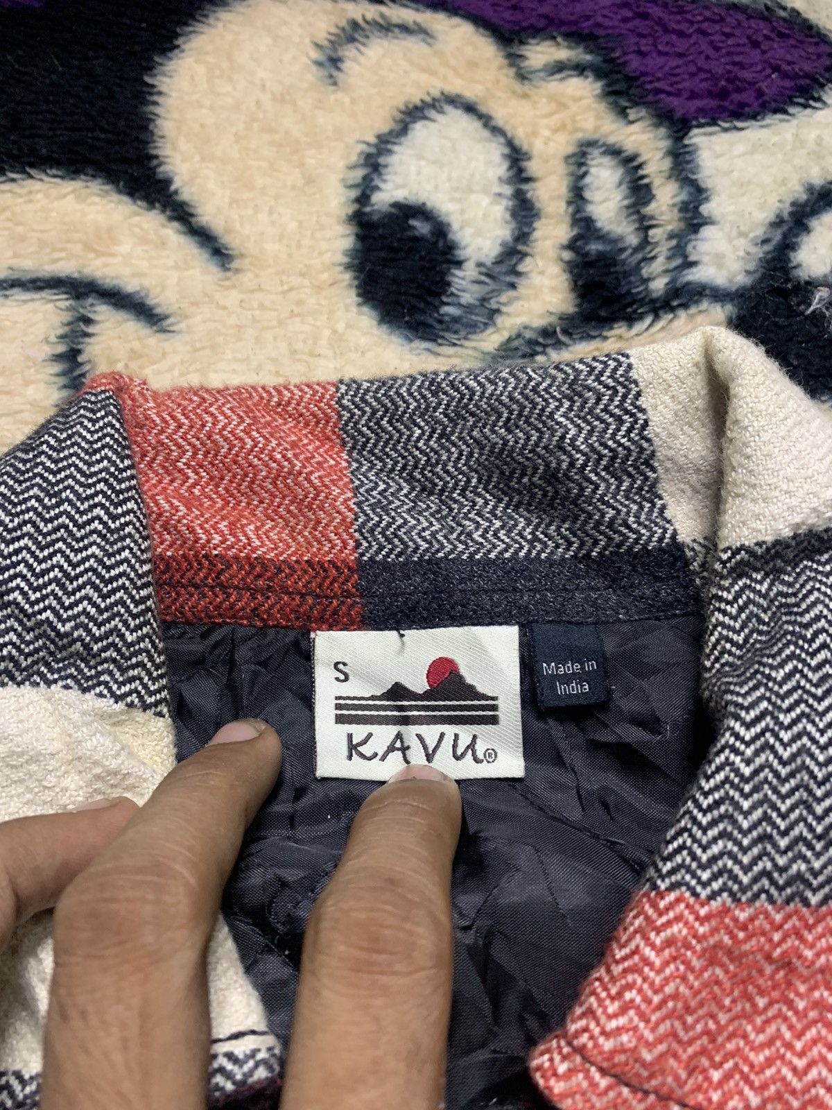 KAVU OG KAVU WOOL QUILTED JACKET BUTTON UP Size US S / EU 44-46 / 1 - 7 Thumbnail