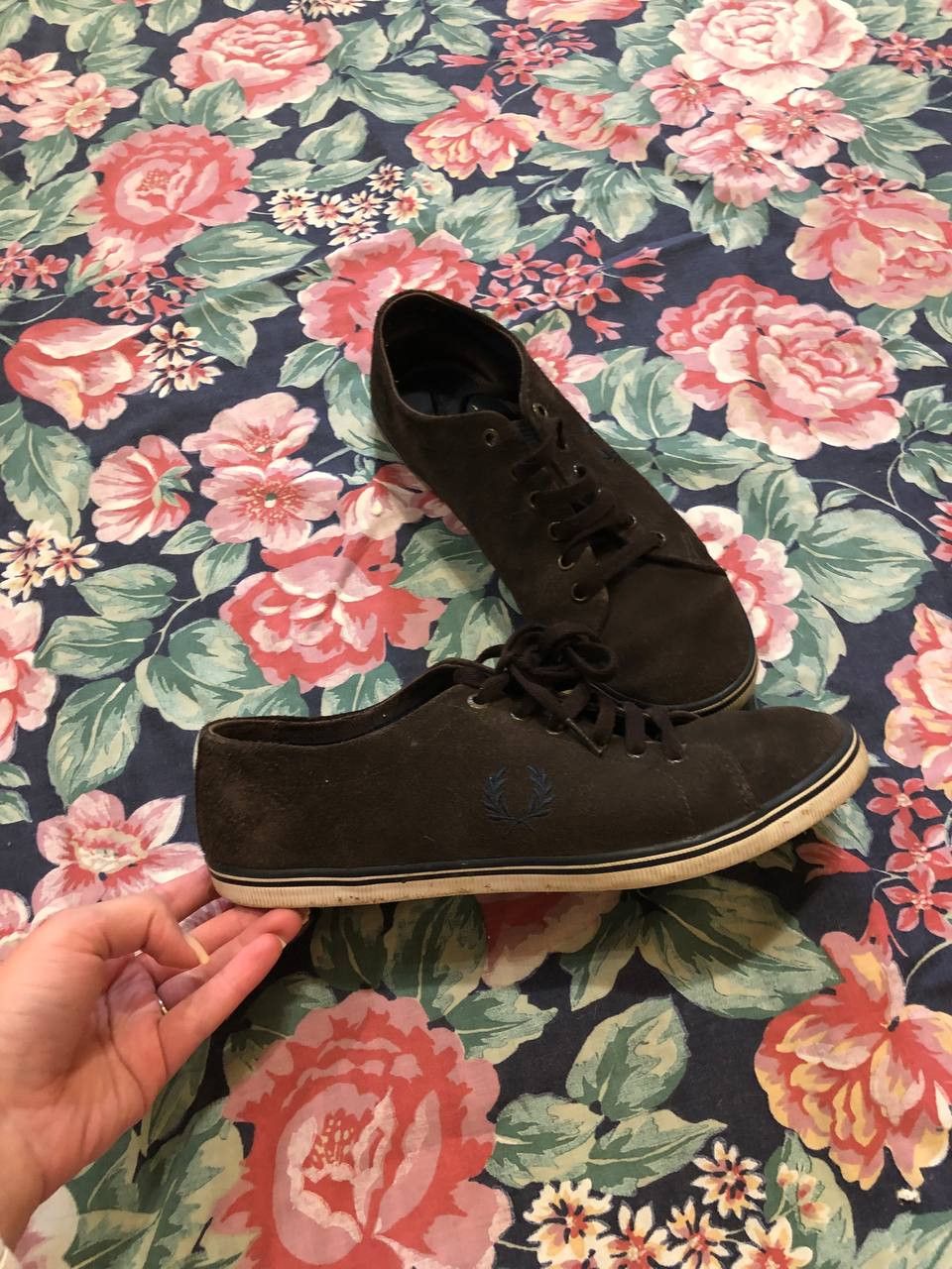 Fred Perry Y2K Low-Top Sneakers Fred Perry Vintage logo Streetwear Size US 8 / EU 41 - 8 Thumbnail