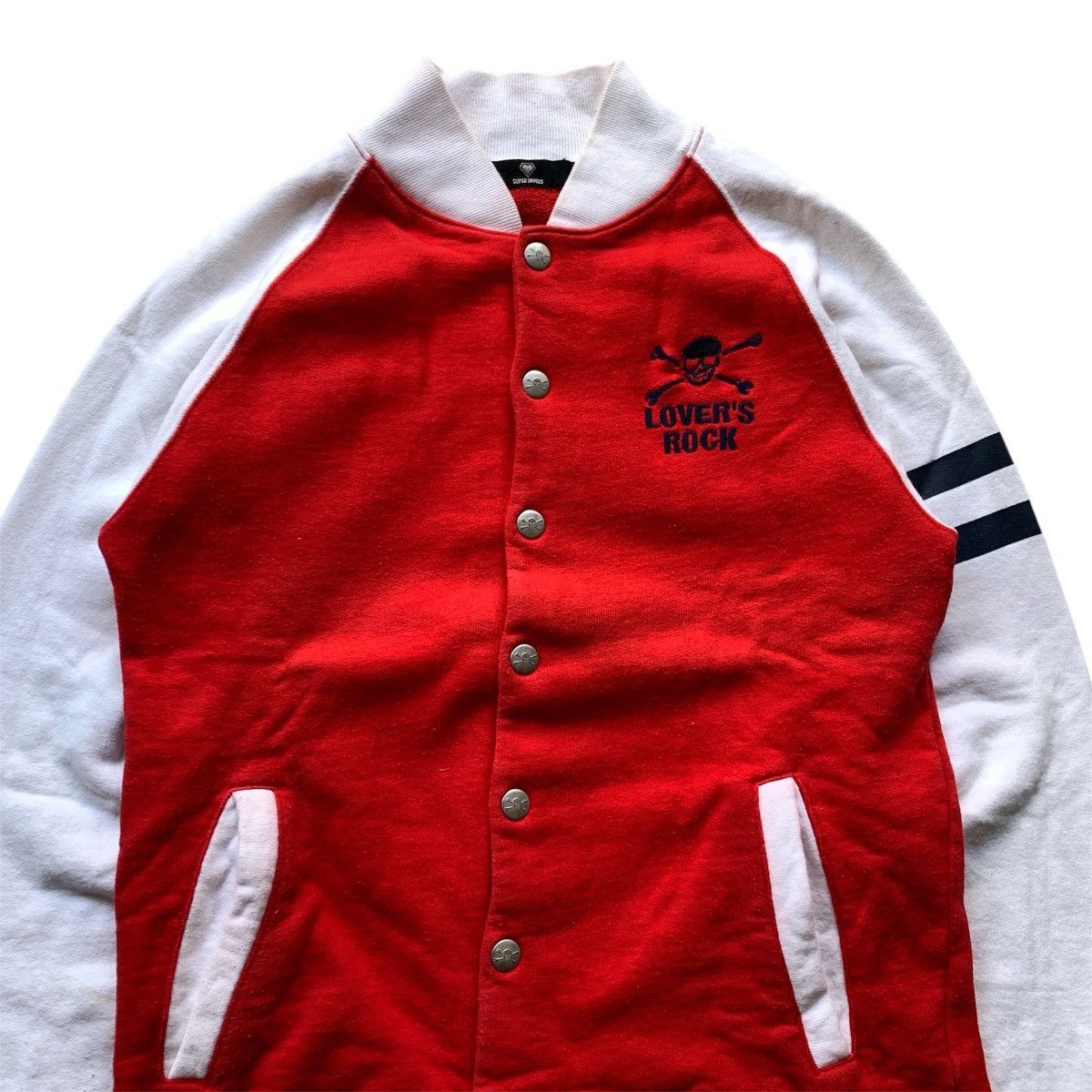 Japanese Brand Vintage Super Lovers Skull Hysteric Glamour Tracktop Jacket Size US S / EU 44-46 / 1 - 6 Thumbnail