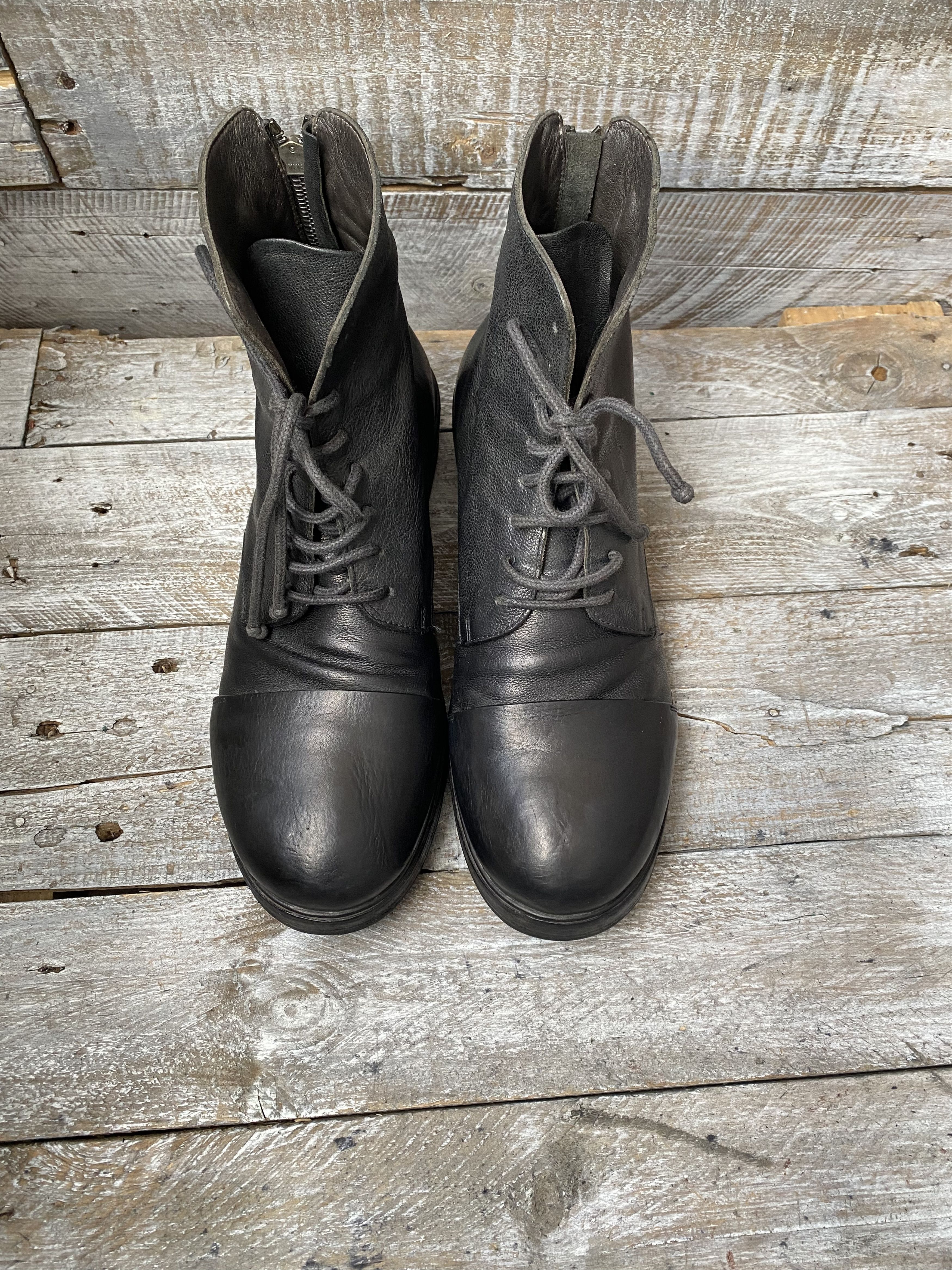 Marsell Marsell combat black leather chunky boots sz 42 Size US 9 / EU 42 - 3 Thumbnail