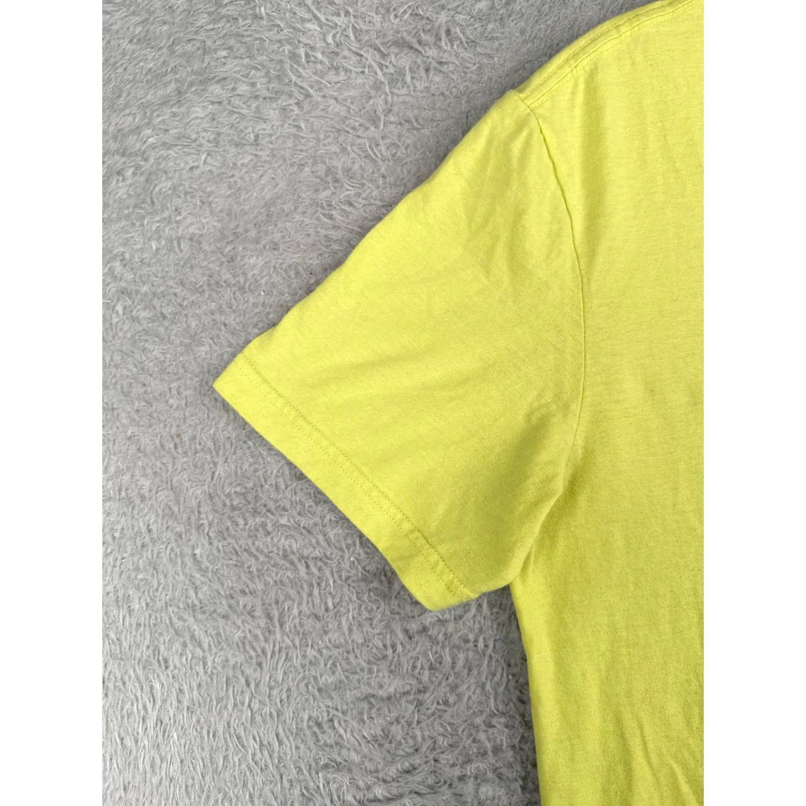 Patagonia Patagonia Men’s T-Shirt Medium Yellow Slim Fit Crew Neck Cotton Blend Jersey Size US M / EU 48-50 / 2 - 3 Thumbnail