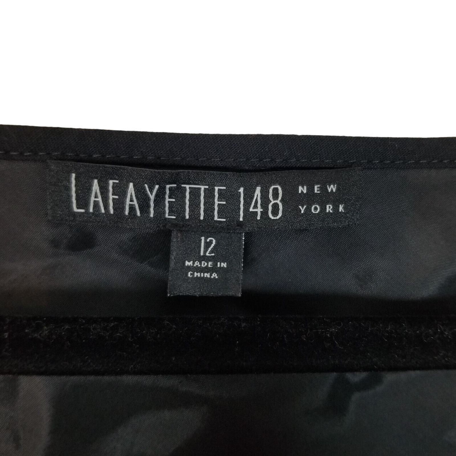 Lafayette 148 Lafayette 148 Womens Little Black Dress Size 12 Bubble Hem Size XL / US 12-14 / IT 48-50 - 7 Thumbnail