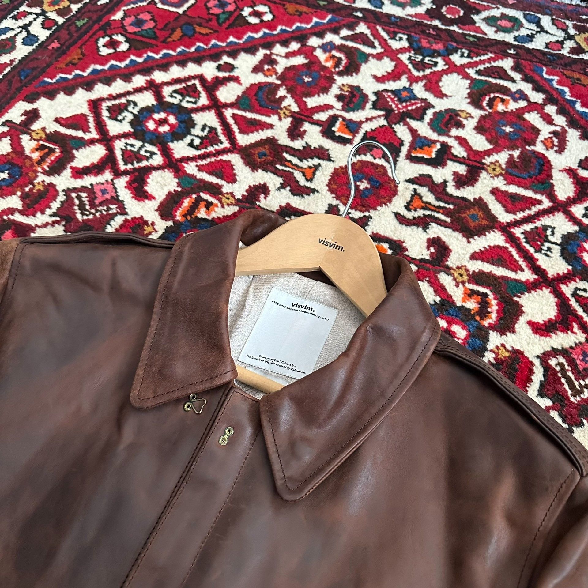 Visvim VISVIM ELMENDORF ITALIA Leather Jacket Size US M / EU 48-50 / 2 - 6 Thumbnail
