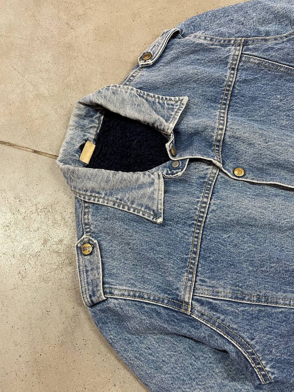 Lee 80's Vintage Lee Sherpa Denim Roper Jacket Size US M / EU 48-50 / 2 - 5 Thumbnail