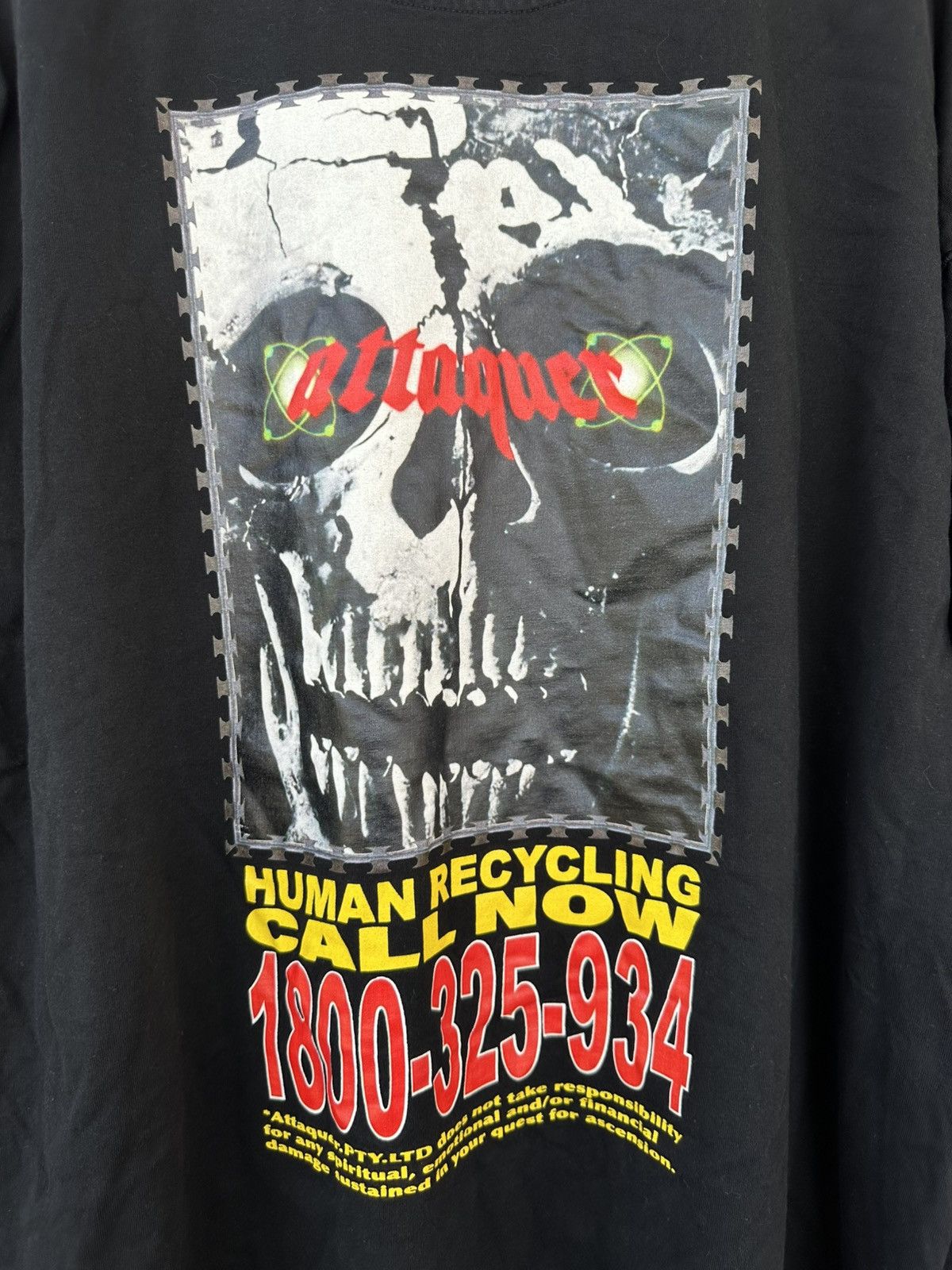 Other Attaquer Human Recycling LS Tee Size US XXL / EU 58 / 5 - 3 Thumbnail