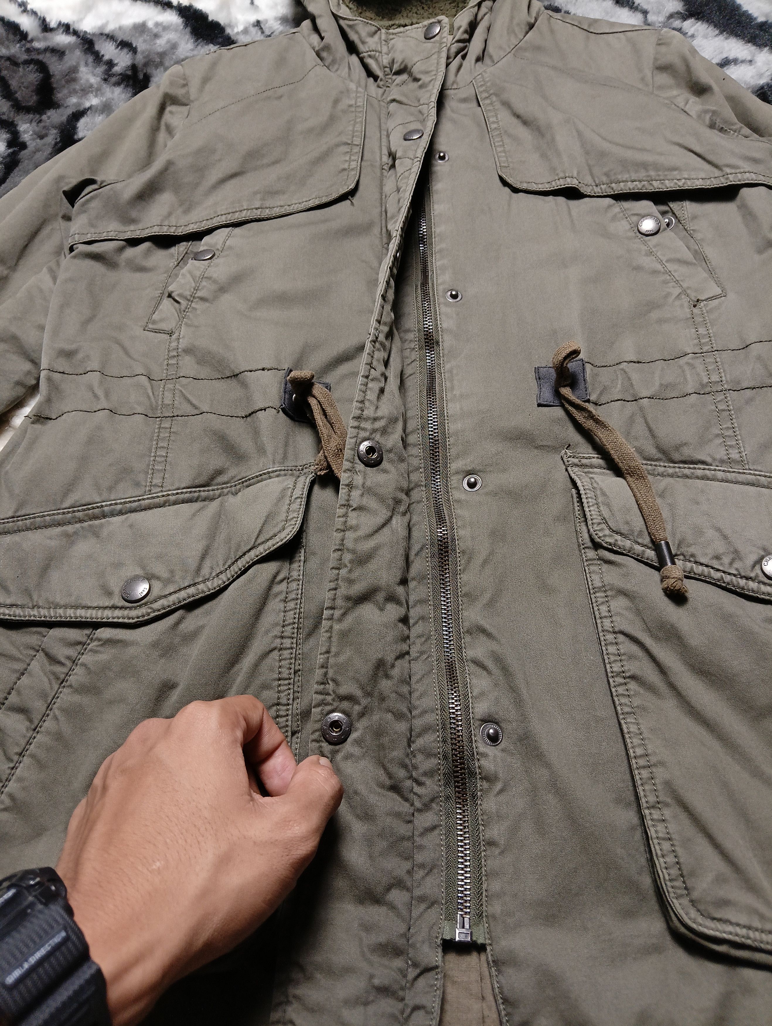 AlphaStyle CHASECULT Fishtail Parka Trademark Established 1992 Size US XL / EU 56 / 4 - 2 Thumbnail