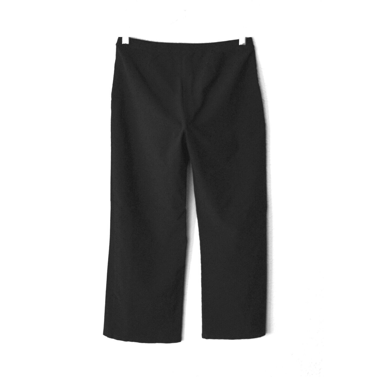 Eileen Fisher EILEEN FISHER Stretchy Elastic Waist Straight Leg Pant Sz XS Size 27" / US 4 / IT 40 - 2 Thumbnail
