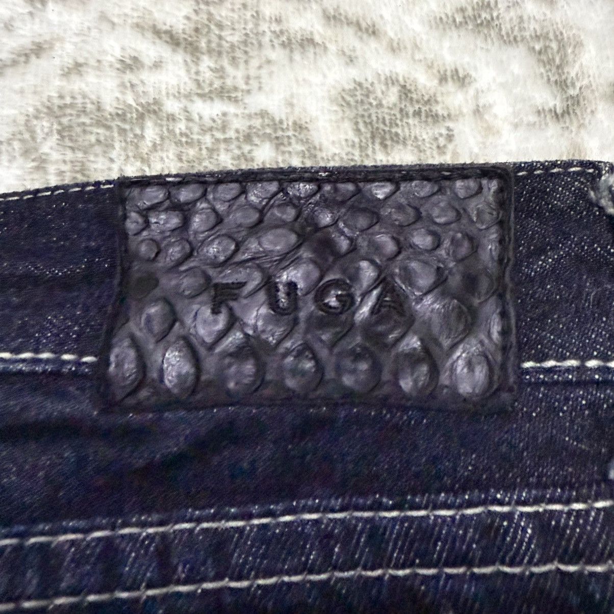 GOSTAR DE FUGA Fuga Smoke Shadow Wash Claw Mark Studded Jeans Size US 32 / EU 48 - 11 Thumbnail