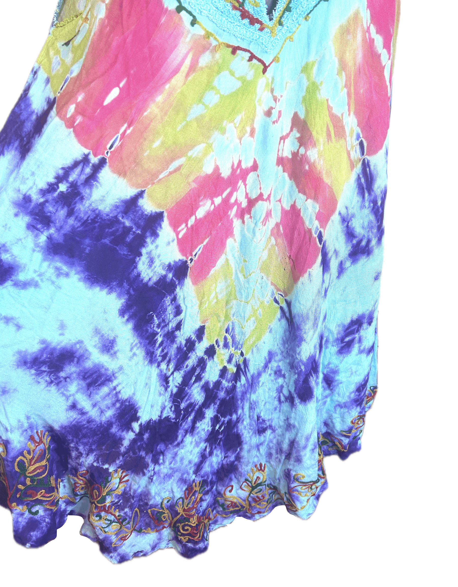 Vintage Y2K Tie Dye Dress Size ONE SIZE - 4 Thumbnail