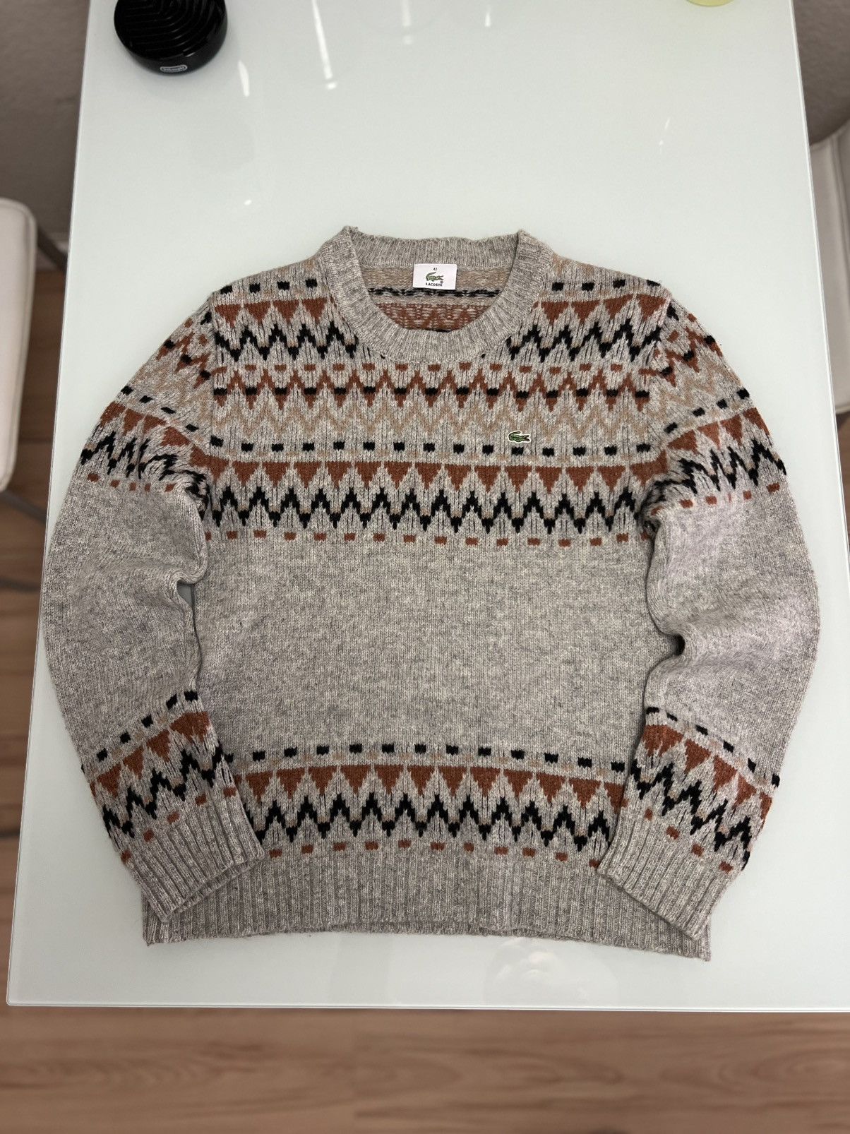 Lacoste Vintage Lacoste Knit Sweater Size S / US 4 / IT 40 - 1 Thumbnail