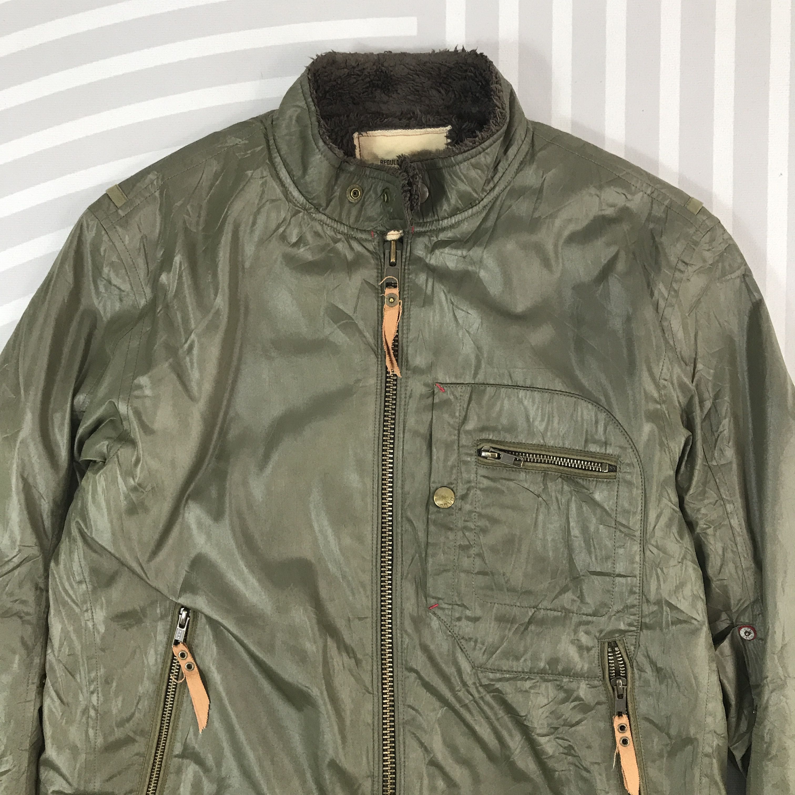 Japanese Brand × Vintage Vintage Ball Biker style design Jacket Size US L / EU 52-54 / 3 - 2 Thumbnail