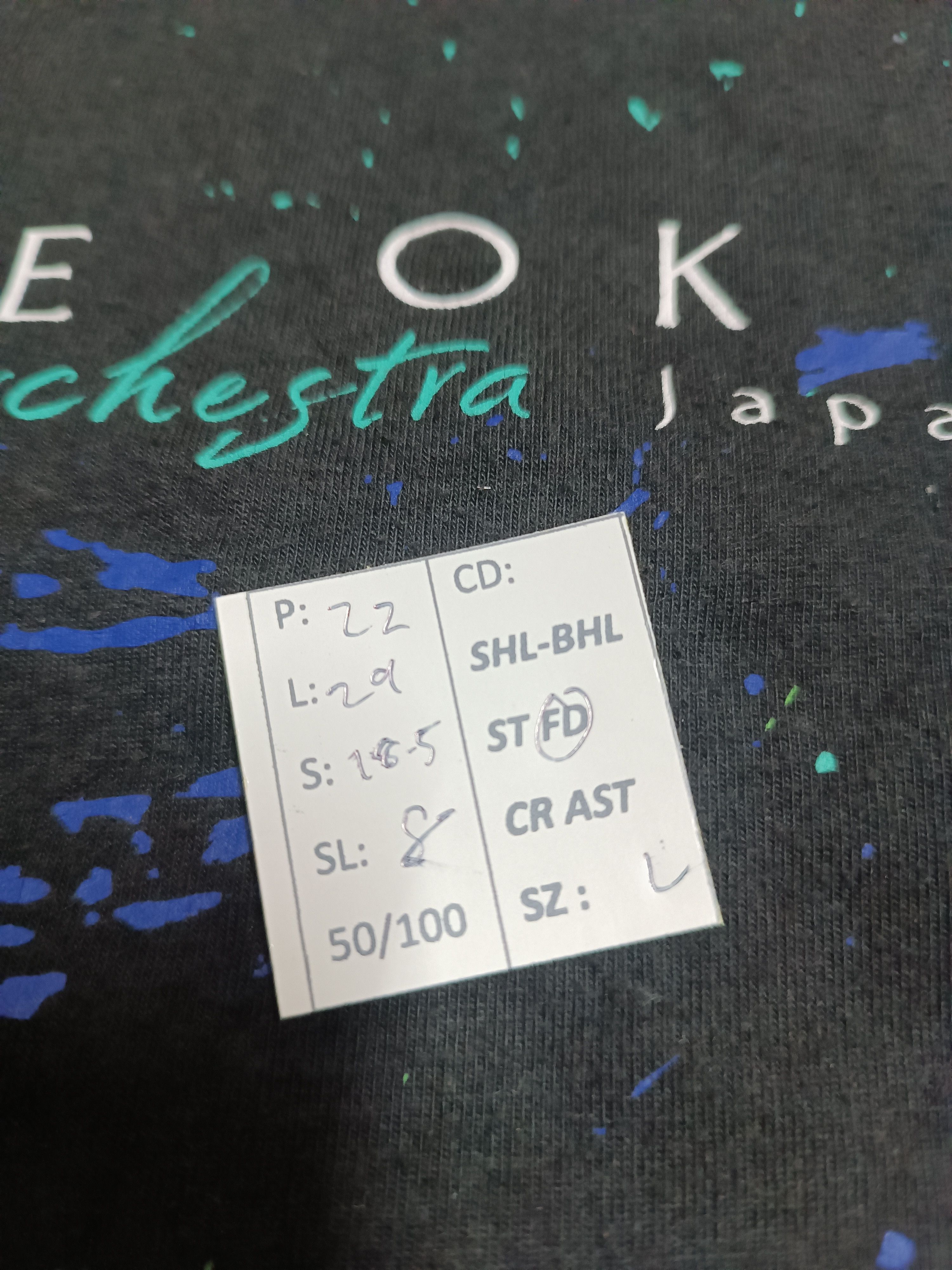 Band Tees THRASHED FADED VINTAGE ONE OK ROCK TOUR TEE radwimps gnu Size US L / EU 52-54 / 3 - 18 Thumbnail