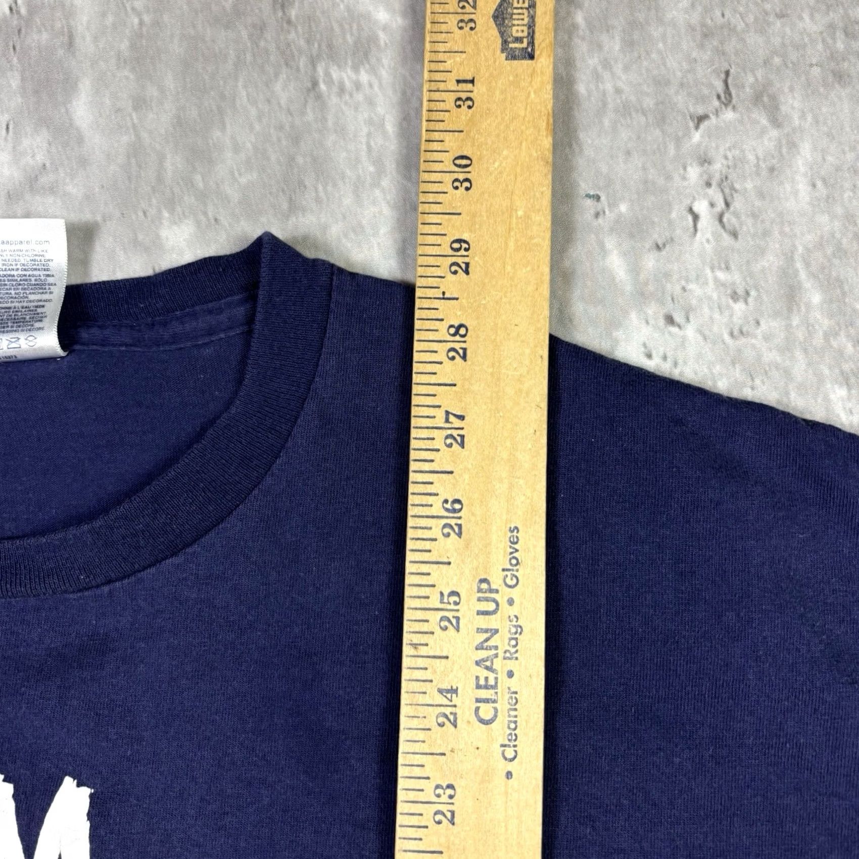 Delta VINTAGE Funny Quote Comedy Humor T Shirt Adult XL Blue 2000s Mens Size US XL / EU 56 / 4 - 4 Thumbnail