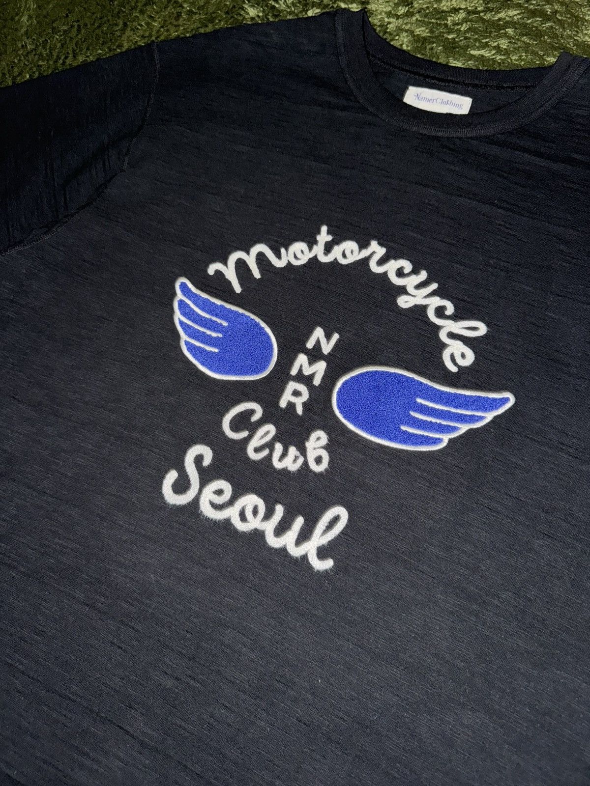 Japanese Brand [L] NamerClothing Motorcycle Slub Single Stitch T-Shirt Size US L / EU 52-54 / 3 - 2 Thumbnail