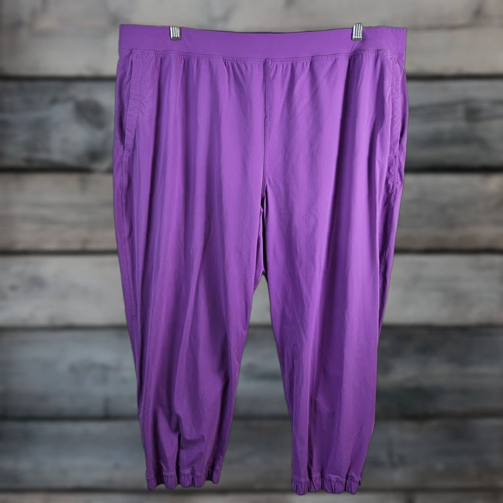 Lululemon Lululemon Women's Adapted State High Rise Cropped Jogger Sz 20 Purple Size 42" / US 20 - 1 Thumbnail