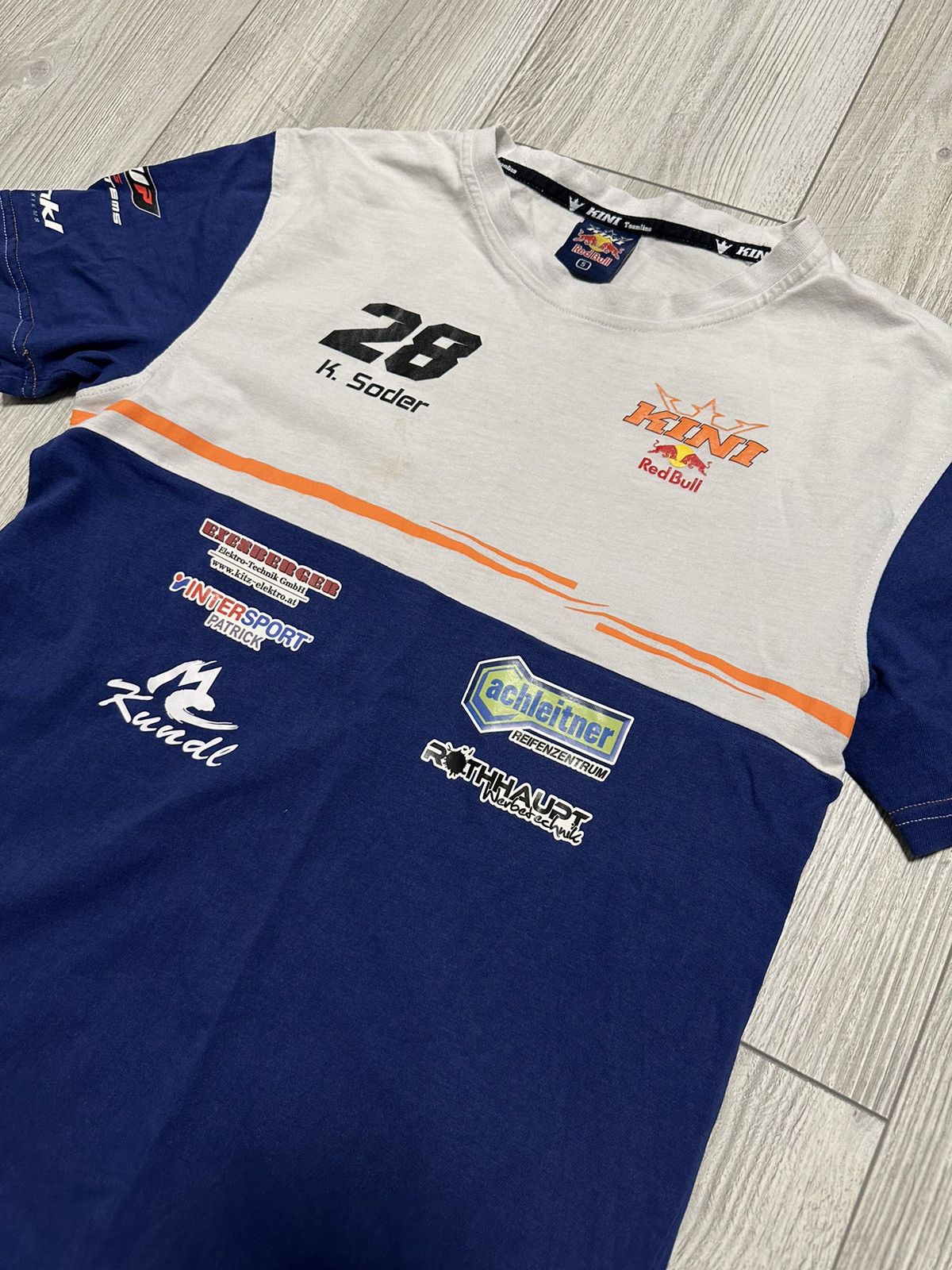Red Bull Vintage KINI Redbull Motocross Racing T-Shirt Size US S / EU 44-46 / 1 - 2 Thumbnail