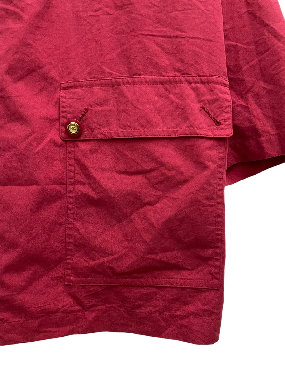 Burberry × Vintage Vintage Burberry Zipped Up Coat/ Cotton Jacket Size ONE SIZE - 4 Thumbnail
