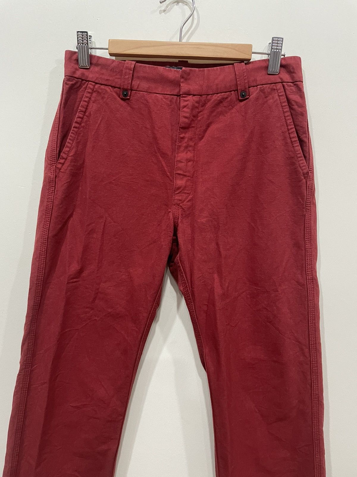 Christophe Lemaire Christophe Lemaire straight maroon pants Size 28" / US 6 / IT 42 - 3 Thumbnail