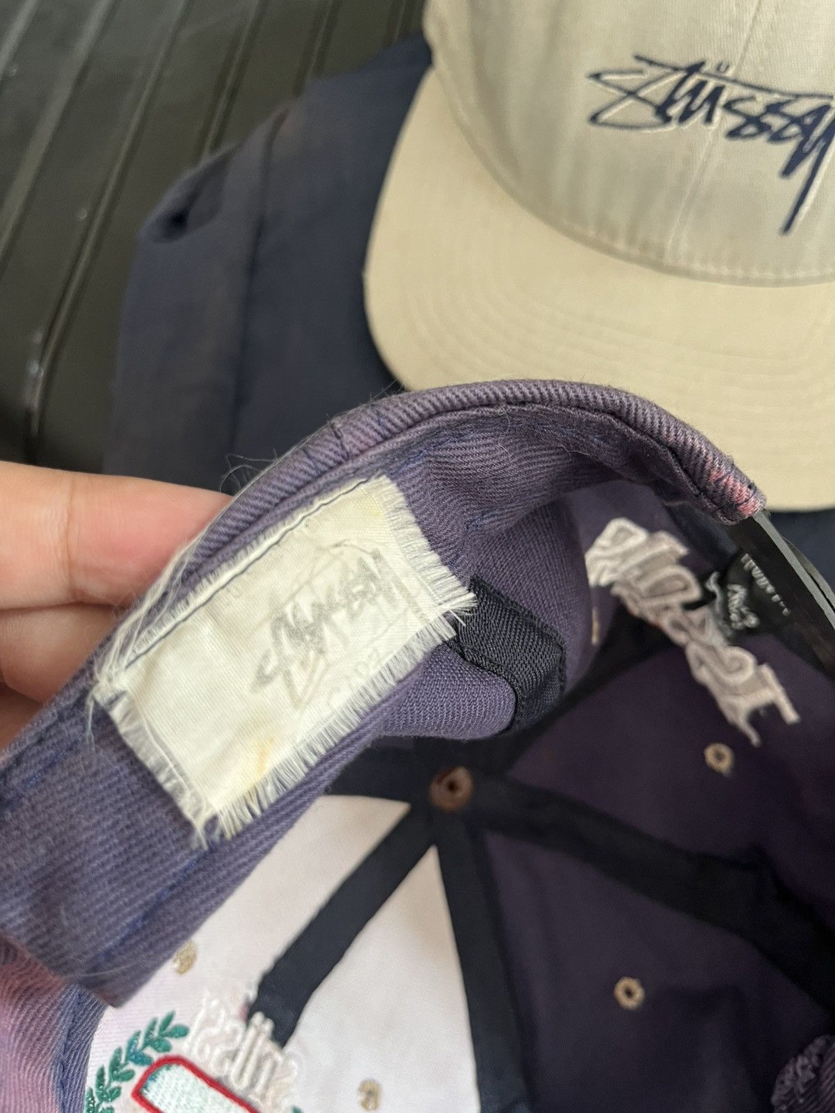 Stussy Vintage Rare stussy Crown 2 tone Size ONE SIZE - 3 Thumbnail