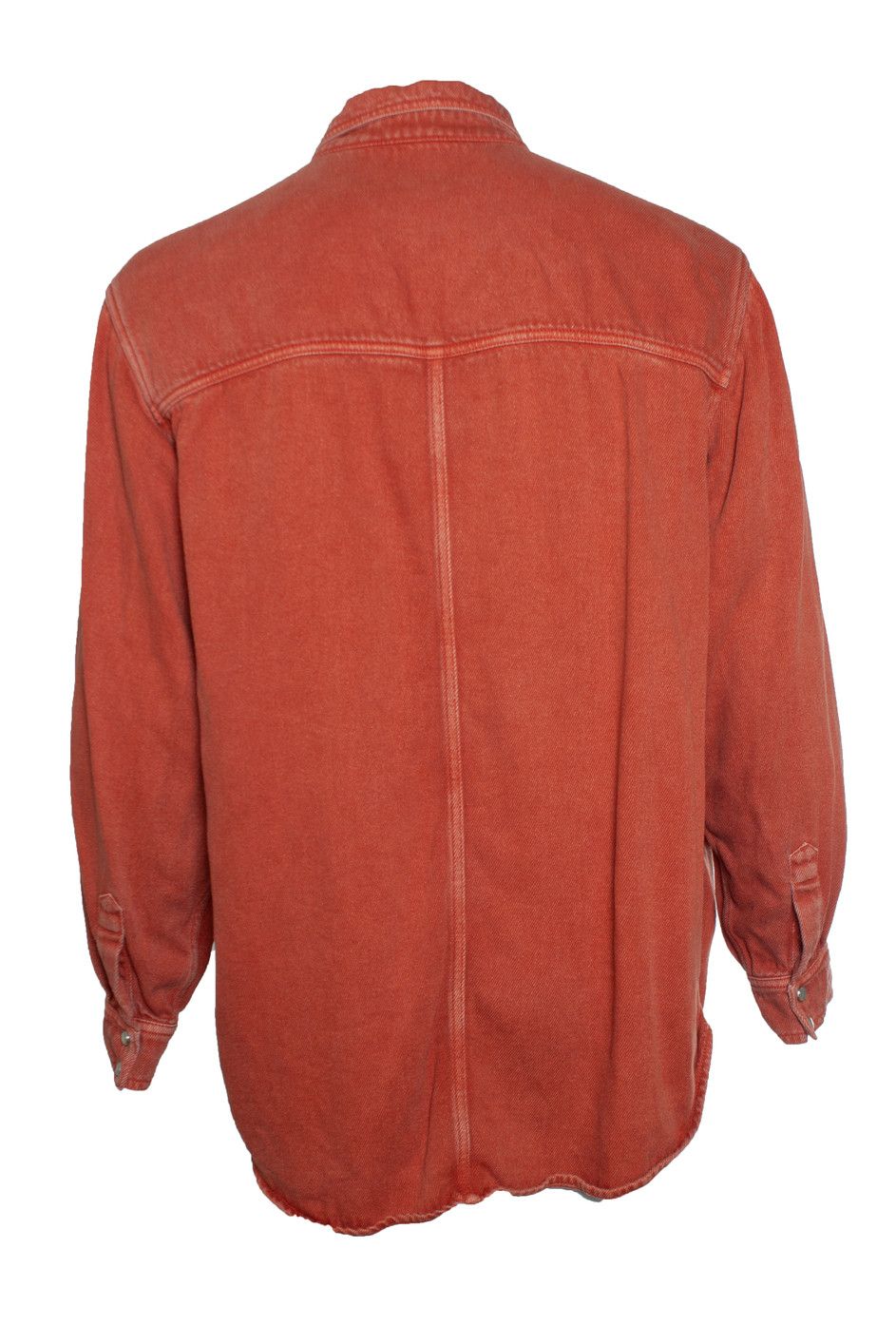 Isabel Marant Isabel Marant, Orange denim shirt Size US L / EU 52-54 / 3 - 2 Thumbnail
