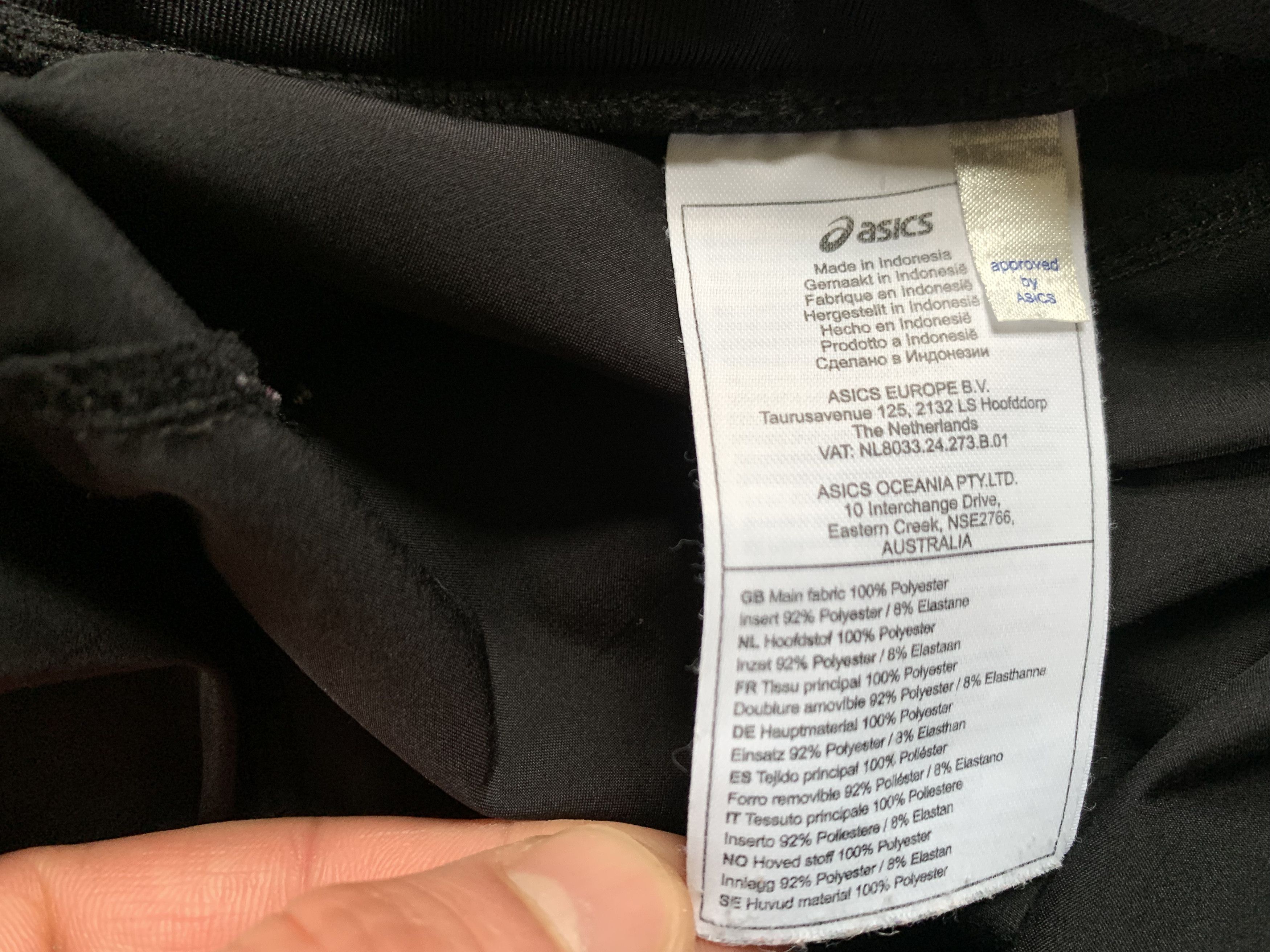 Asics Asics Black Running Pocket Shorts Size 28" / US 6 / IT 42 - 7 Thumbnail