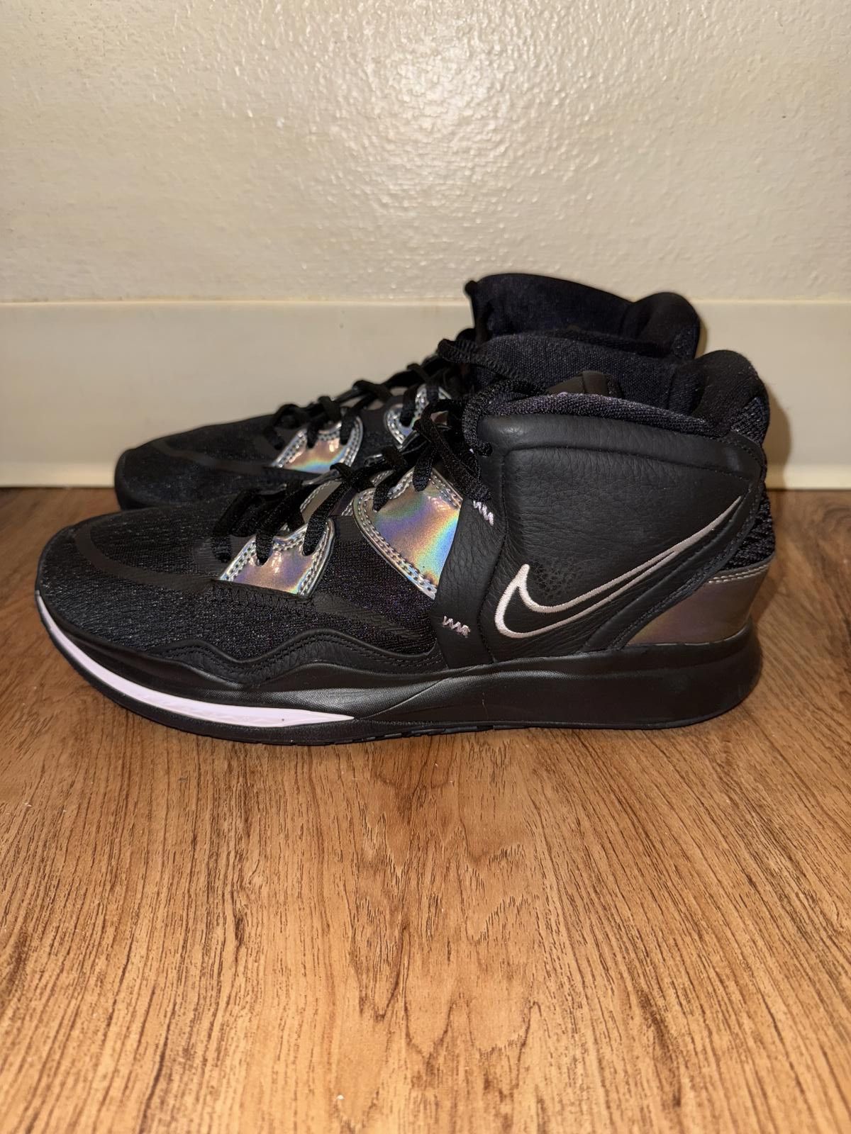 Nike Nike Kyrie Infinity Black Metallic Silver Size US 8.5 / EU 41-42 - 5 Thumbnail