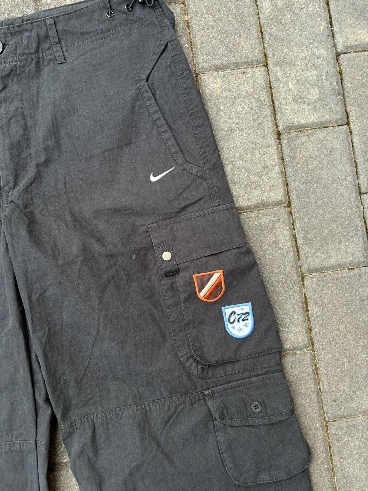 Nike Vintage Nike Cortez Cargo Track Pants Y2K Grailed