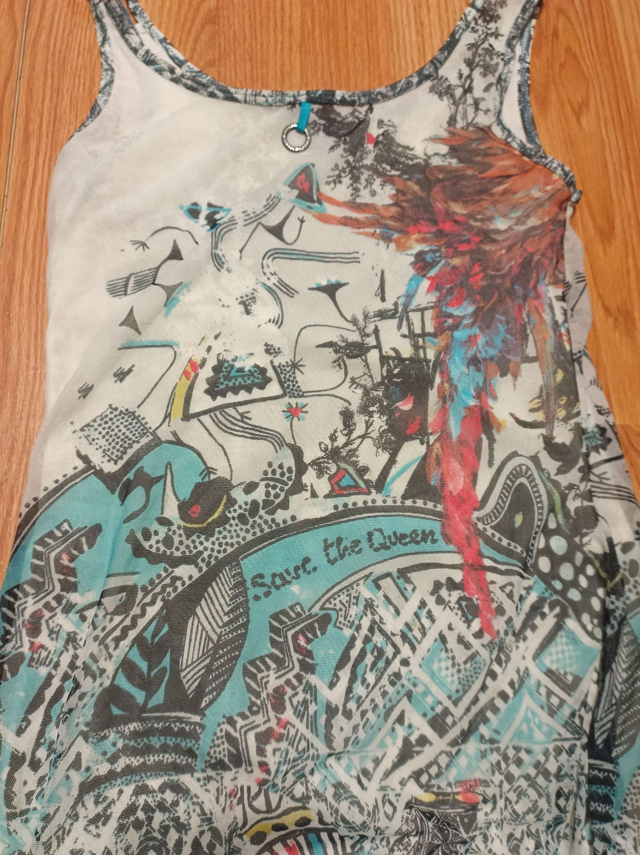 Other Save the Queen Maxi Dress Art Abstract Size L Size L / US 10 / IT 46 - 9 Thumbnail