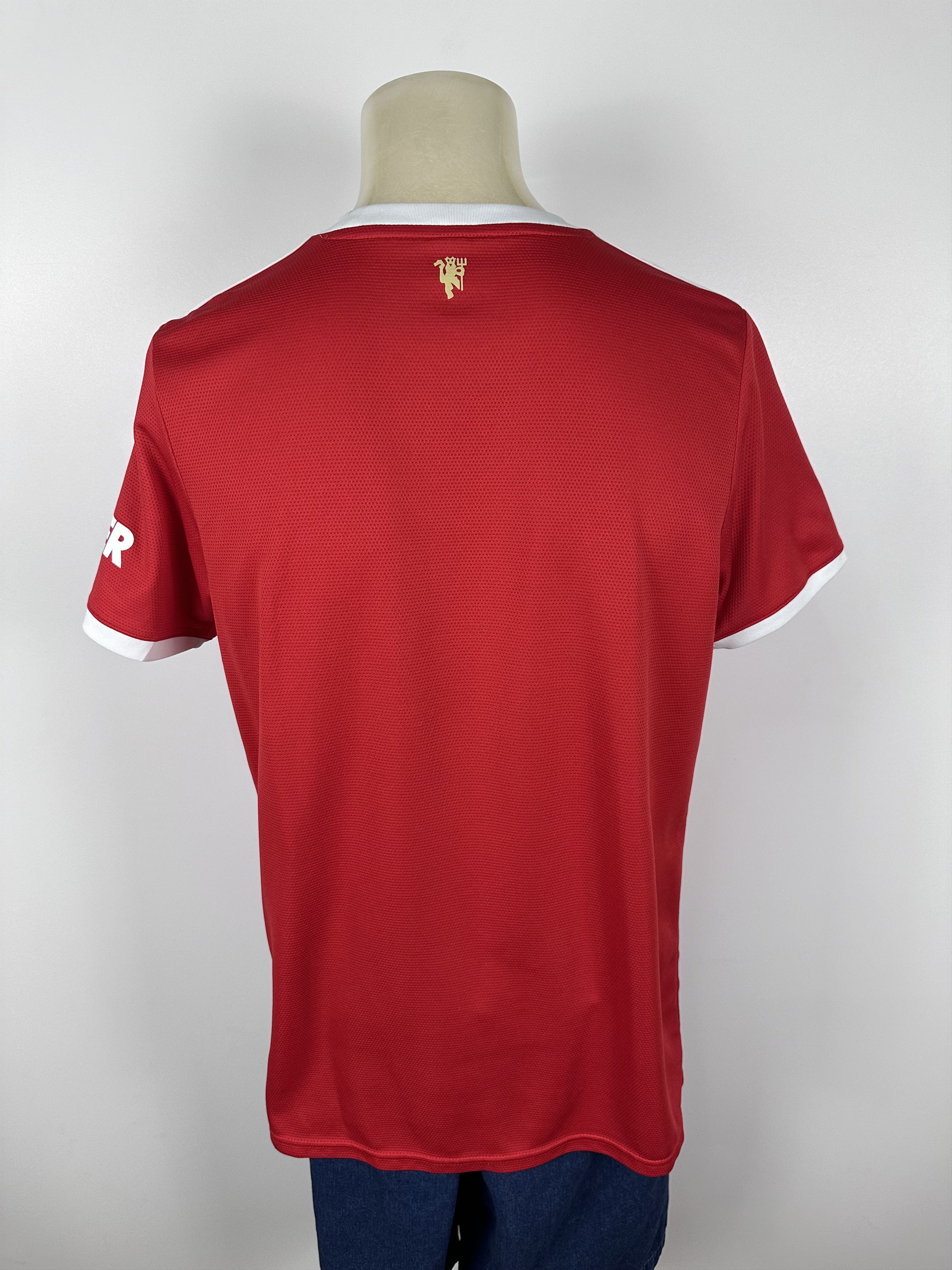 Adidas Manchester United 2021 Football Shirt Soccer Jersey Adidas Size US XL / EU 56 / 4 - 8 Thumbnail