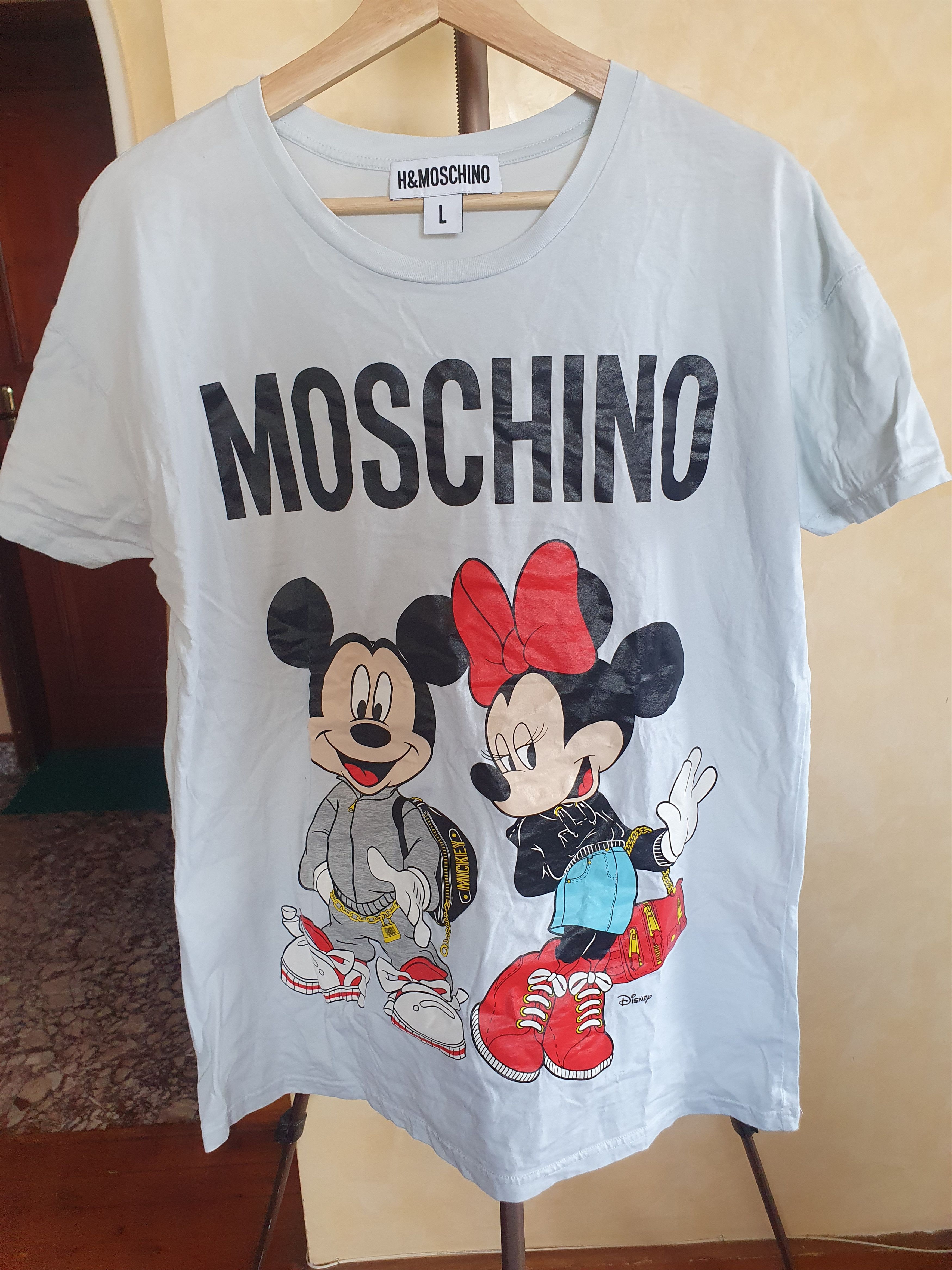 H&amp;MOSCHINO モスキーノ Tシャツ ディズニー Disney H&M × MOSCHINO コラボ ディズニー Tシャツ｜Yahoo!フリマ（旧PayPay
