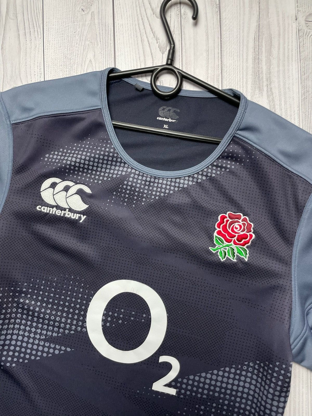 Canterbury of New Zealand × Vintage Vintage England Rugby jersey size XL logo Size US XL / EU 56 / 4 - 2 Thumbnail