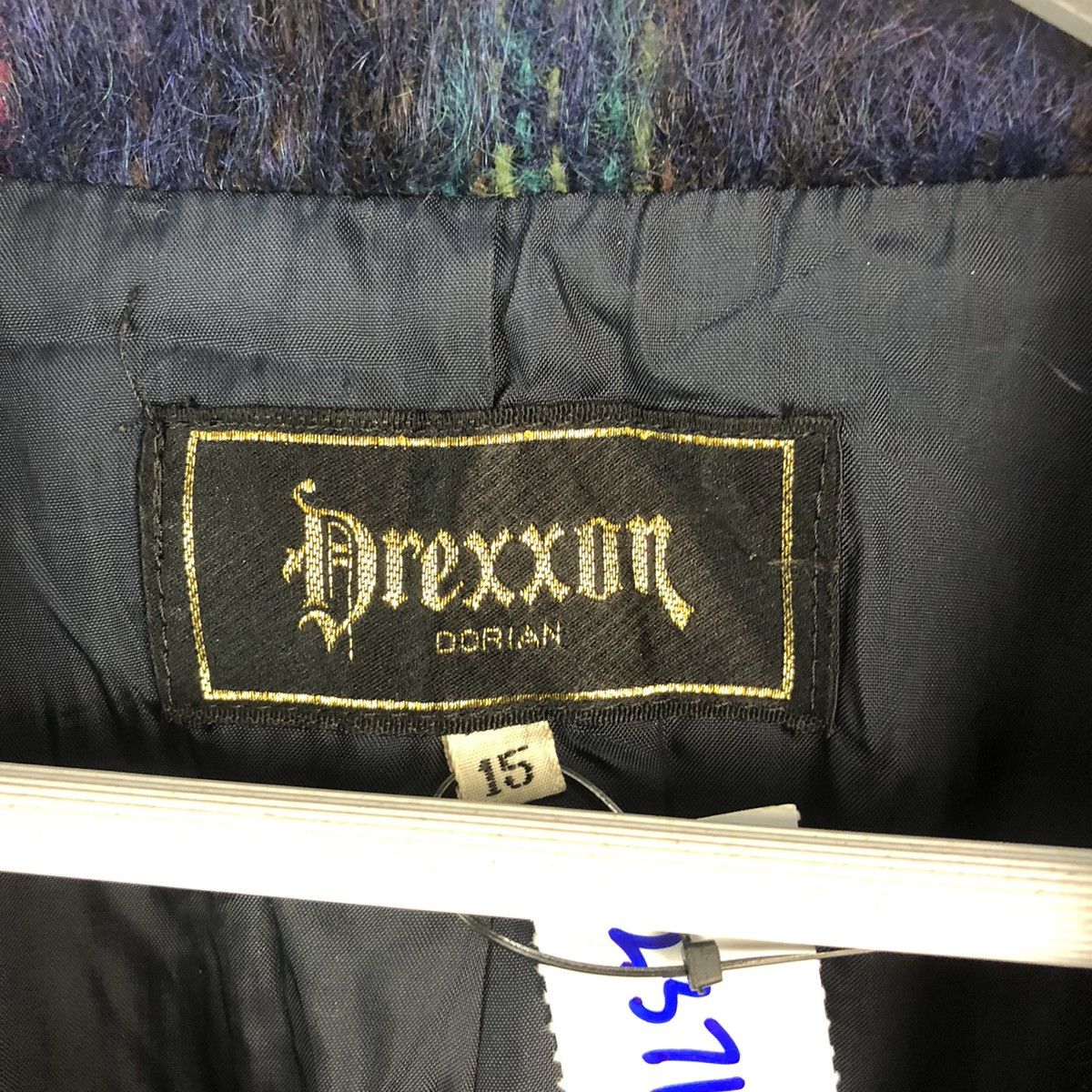 Japanese Brand Drexxon Mohair Wool Blazzer jacket #A2371 Size US M / EU 48-50 / 2 - 9 Thumbnail