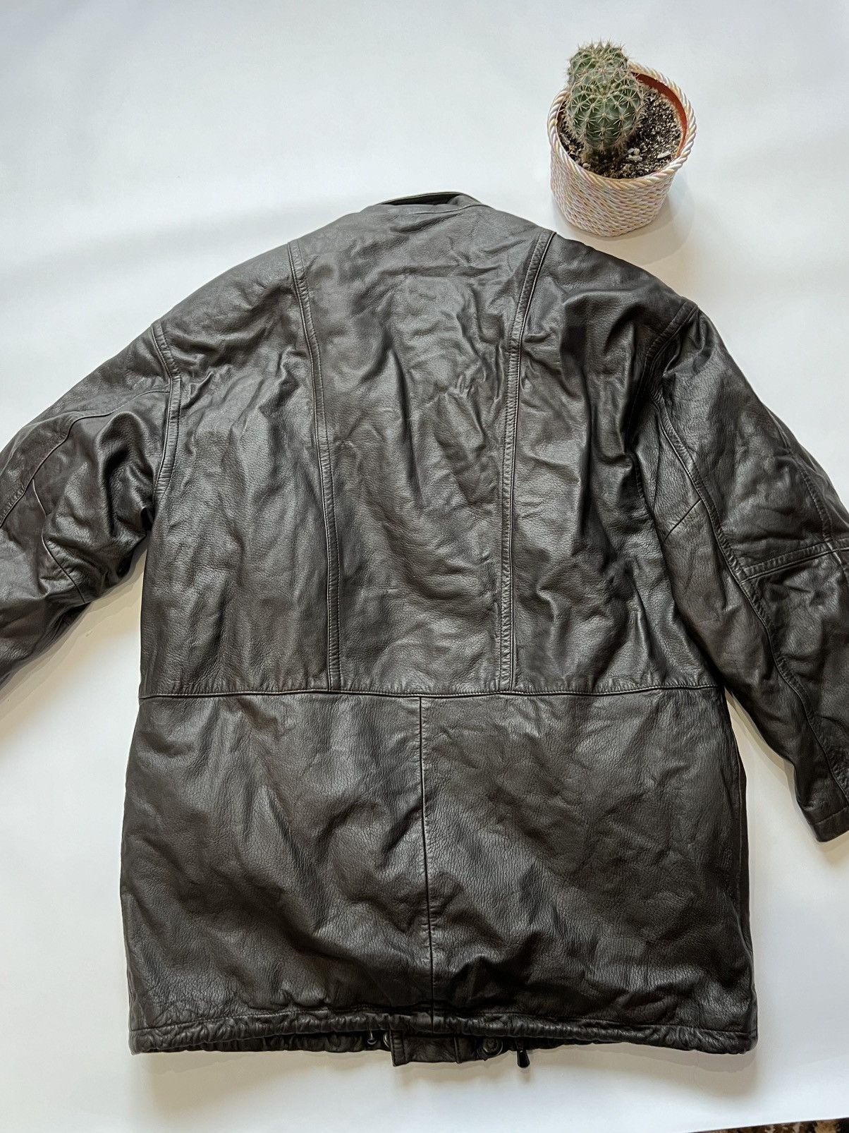 Burberry Vintage Burberrys Brown Jacket Leather Mens Size US M / EU 48-50 / 2 - 14 Thumbnail